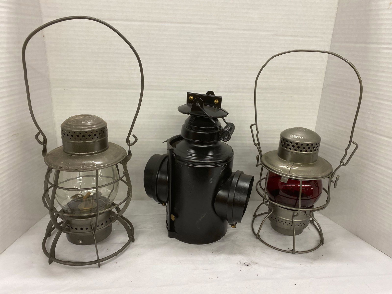 3 Railroad Lanterns (1 of 14)