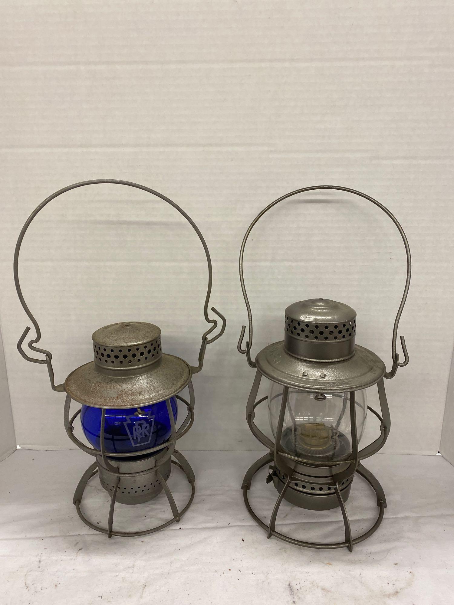2 Pennsylvania RR Lanterns (1 of 10)