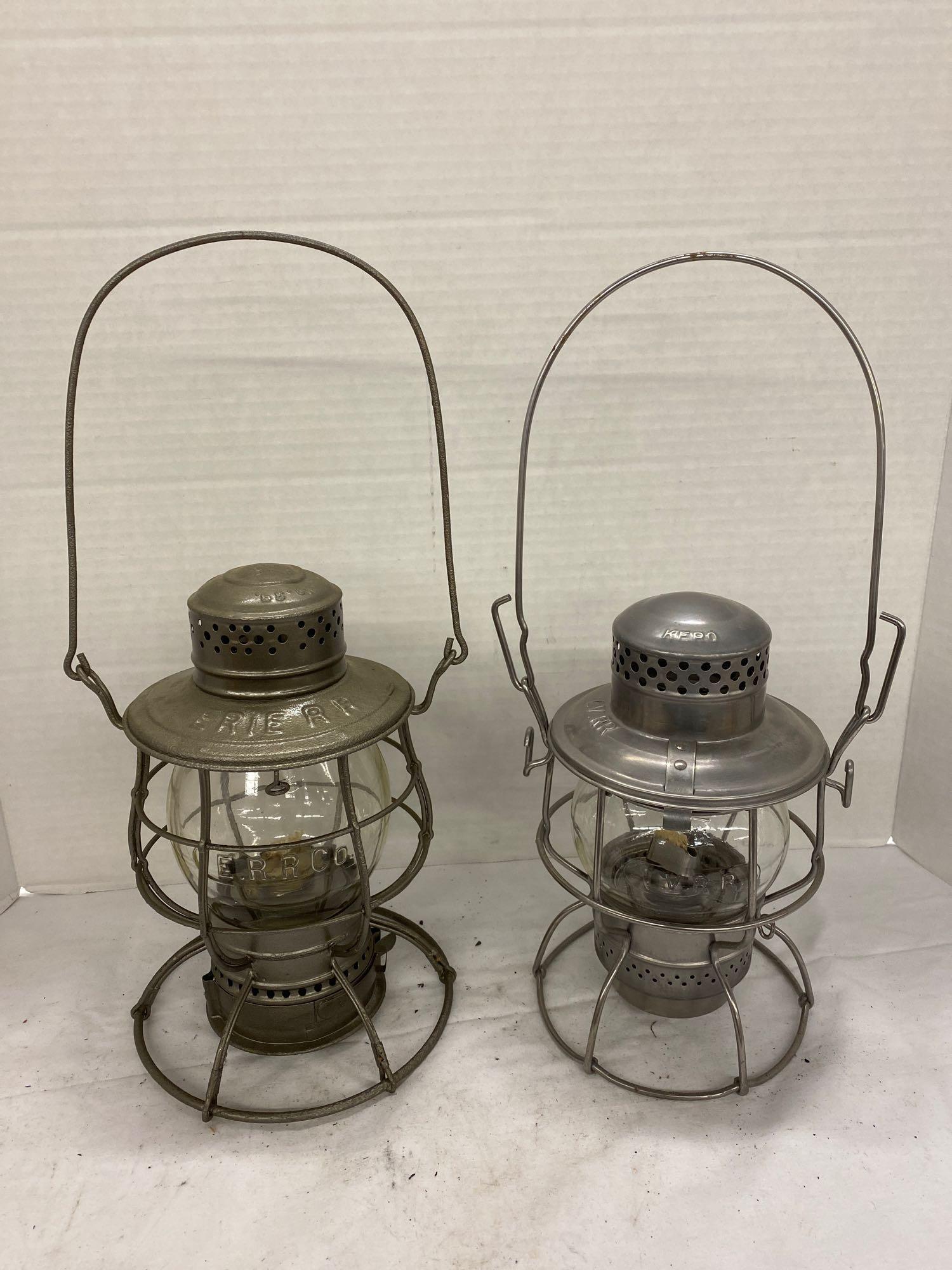 Erie And Lehigh Valley RR Lanterns (1 of 12)