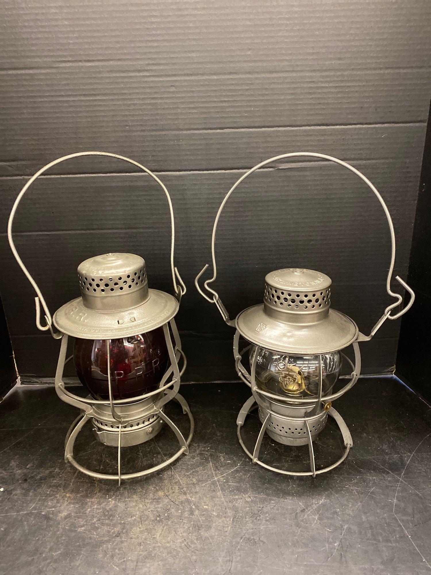 2 Pennsylvania RR Lanterns (1 of 9)