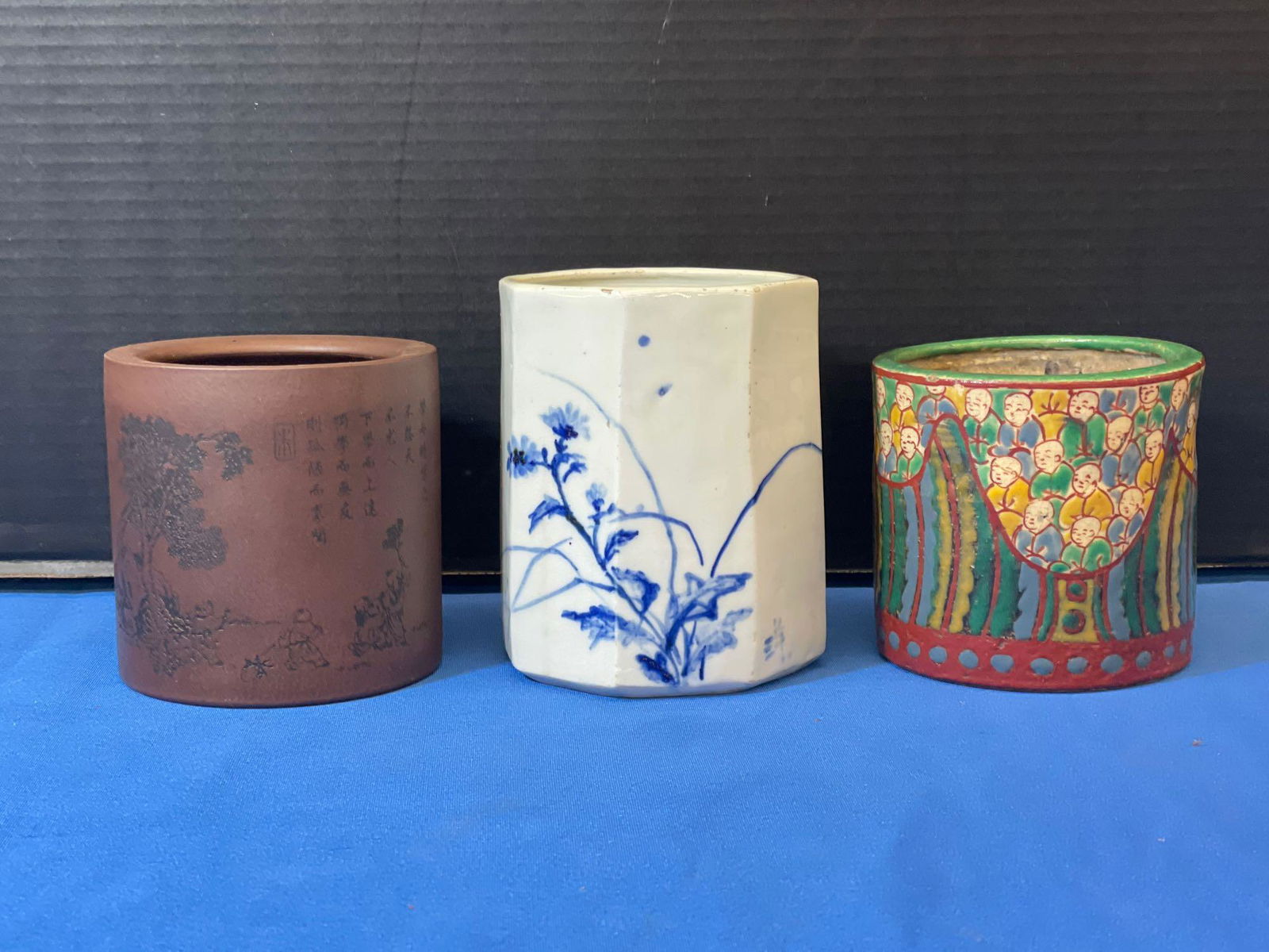 Three Brush Pots (1 of 9)