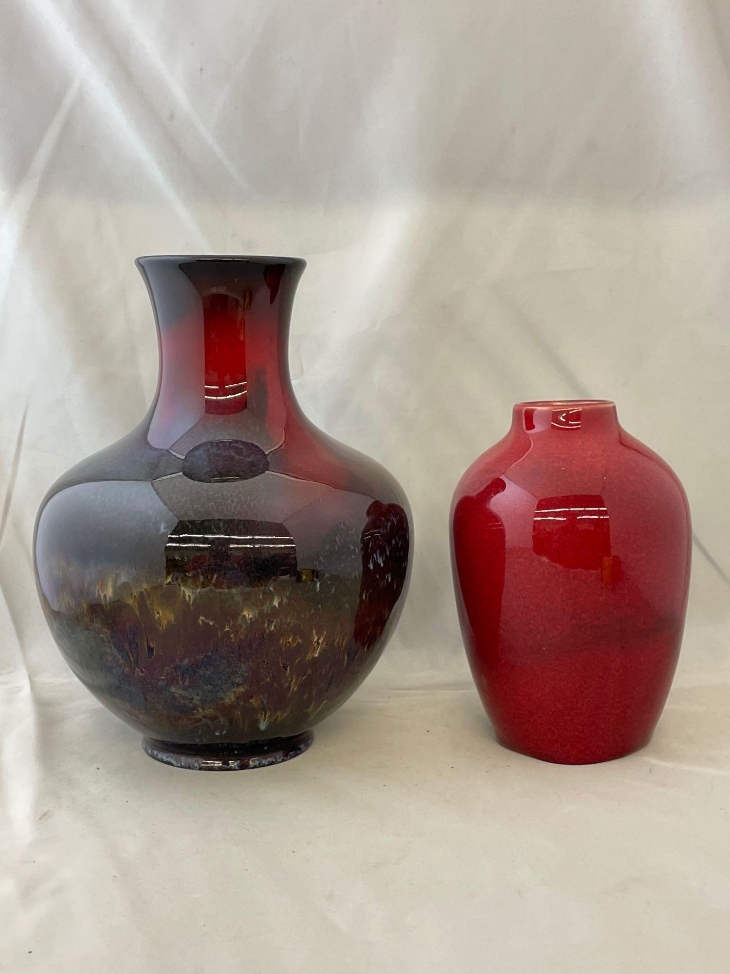 Two Vases: Royal Doulton Sung Vase & Other (1 of 5)