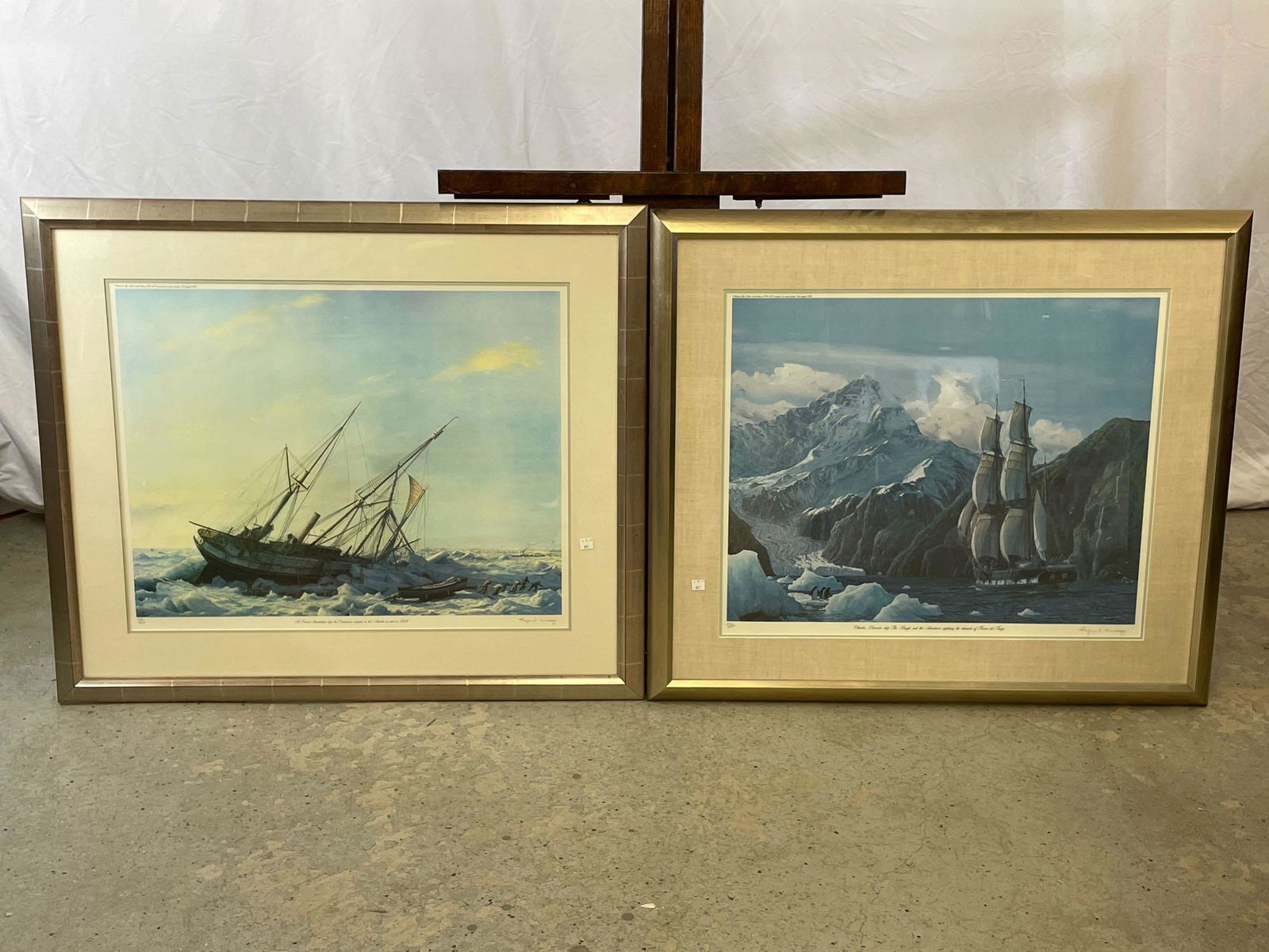 Two Raymond Massey Maritime Lithographs (1 of 5)