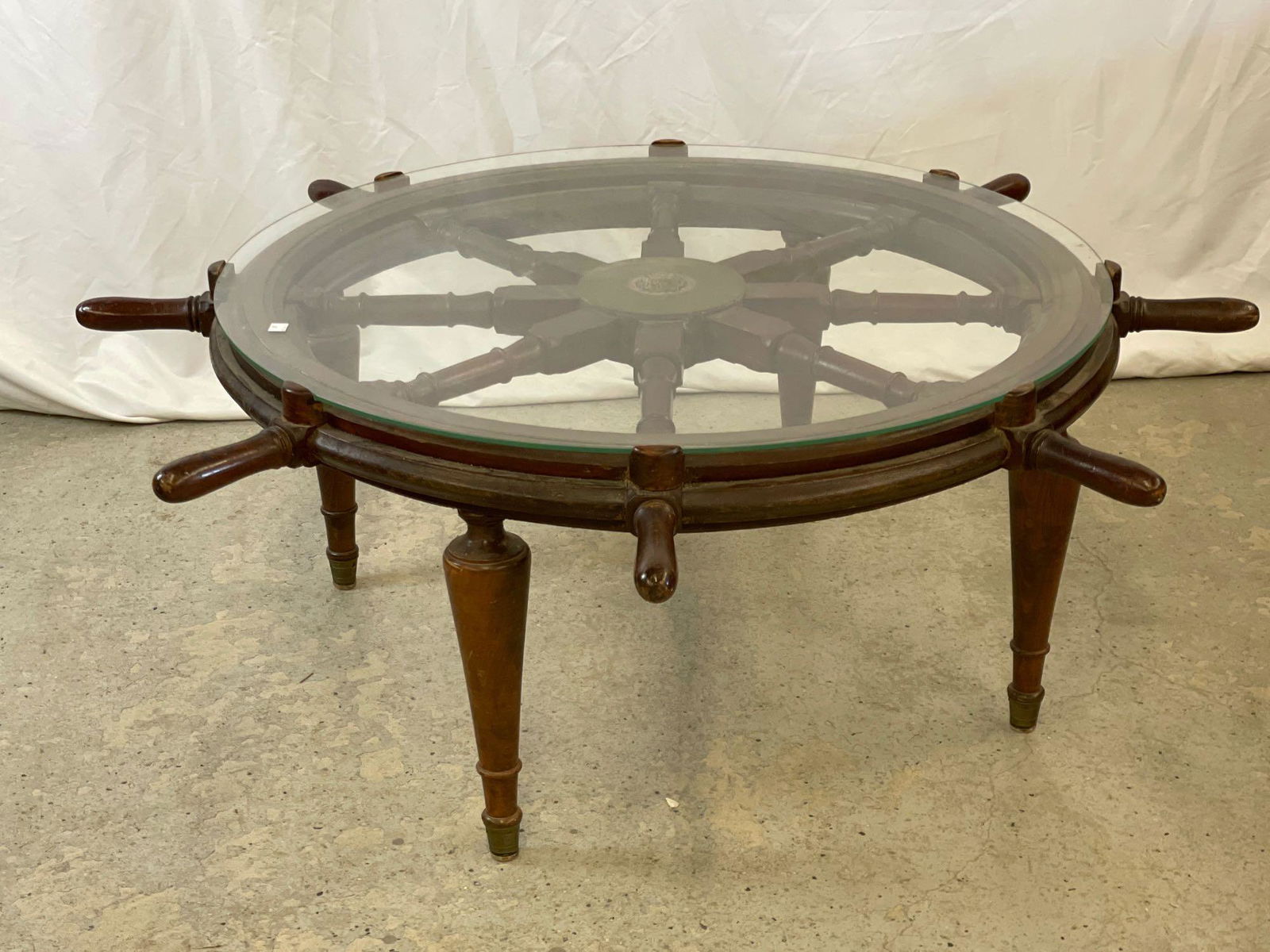 Ship's Wheel Coffee Table (1 of 4)