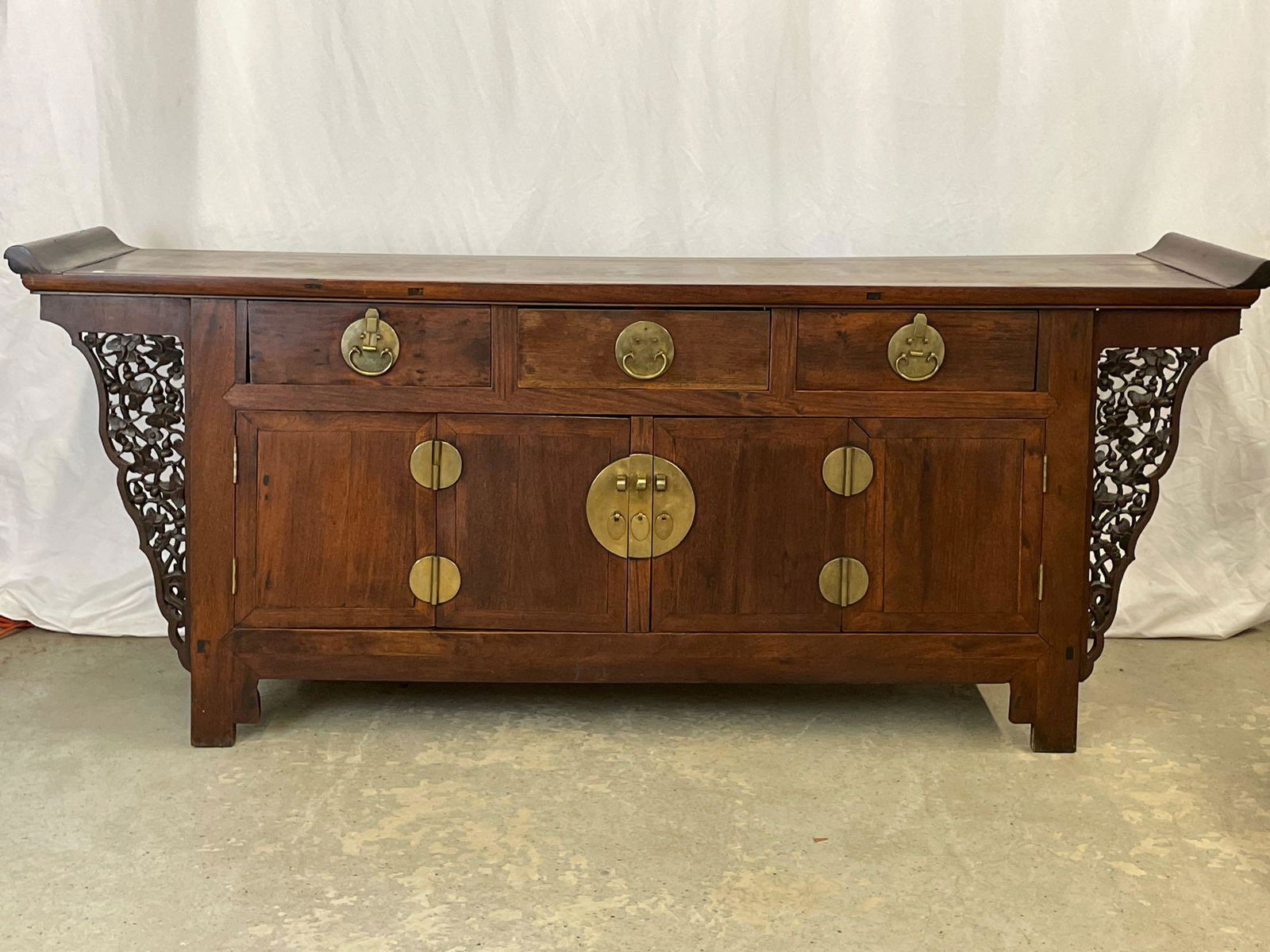 Chinese Hardwood Altar Coffer (1 of 16)