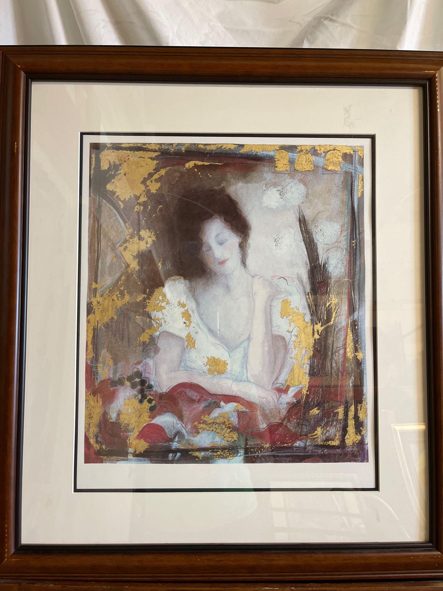 Janet Treby. Seriolithograph, Florentine I (1 of 11)