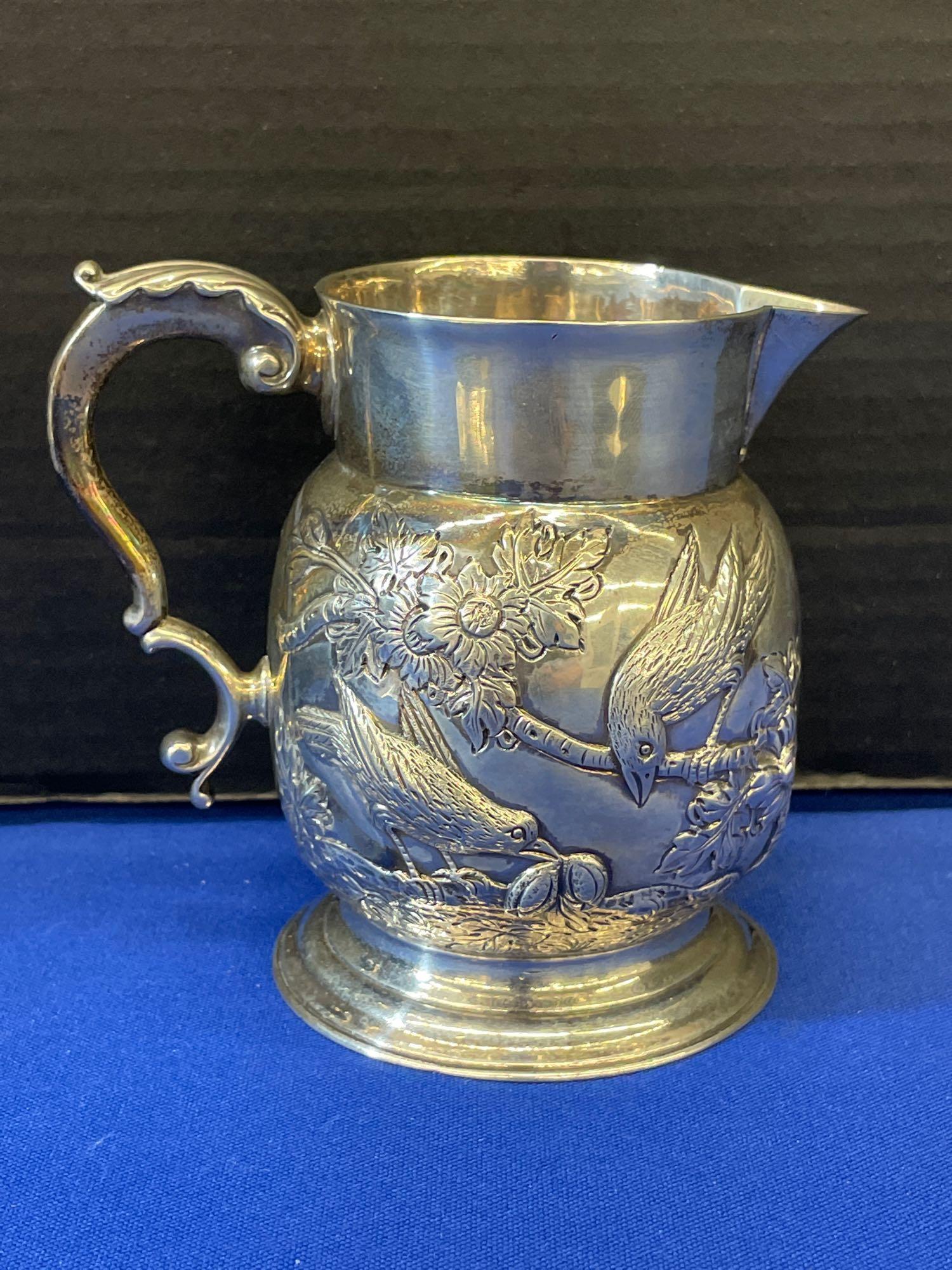 English Silver Cream Pitcher (1 of 6)