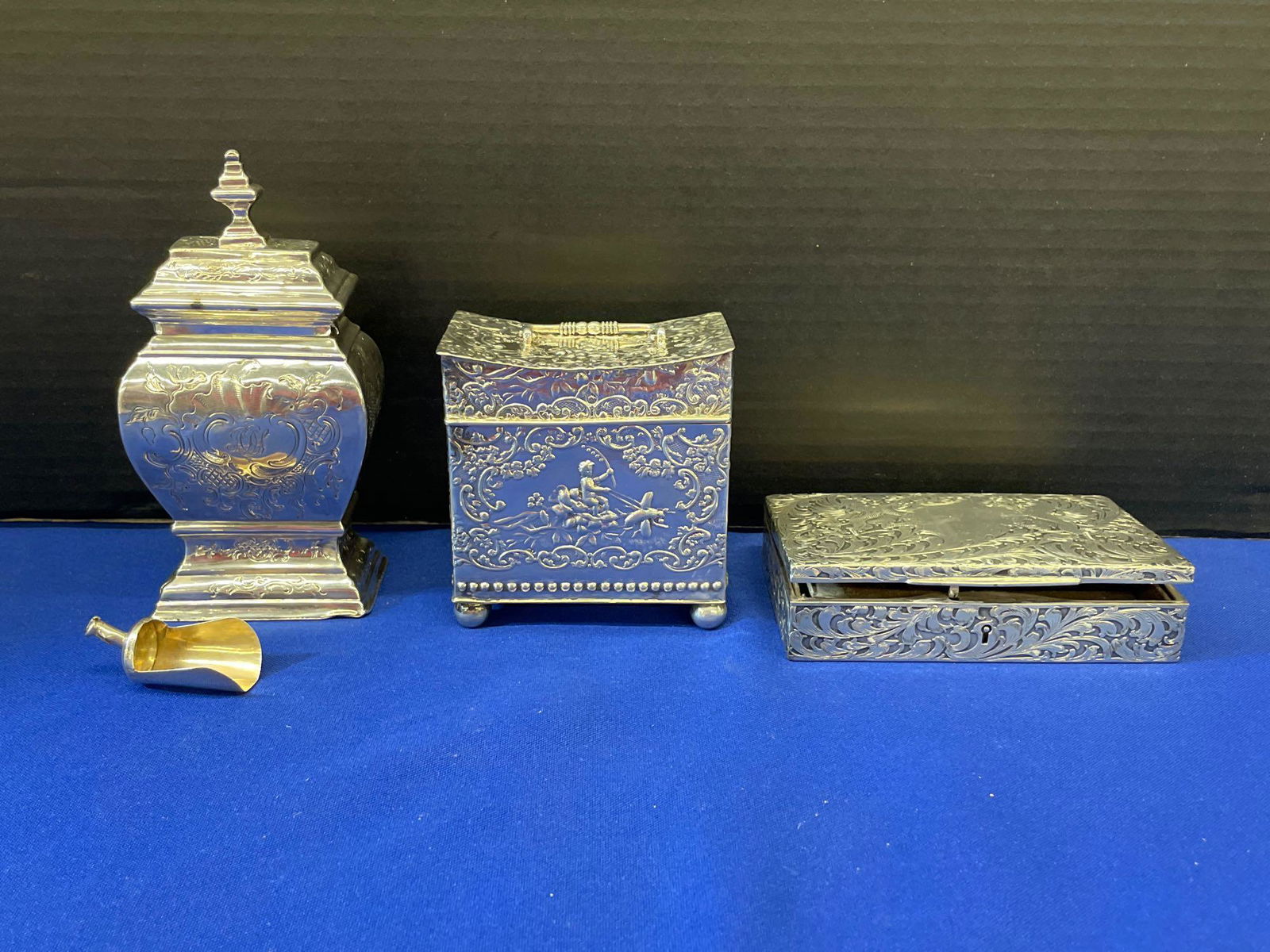 Grouping of Three Silver Articles (1 of 9)