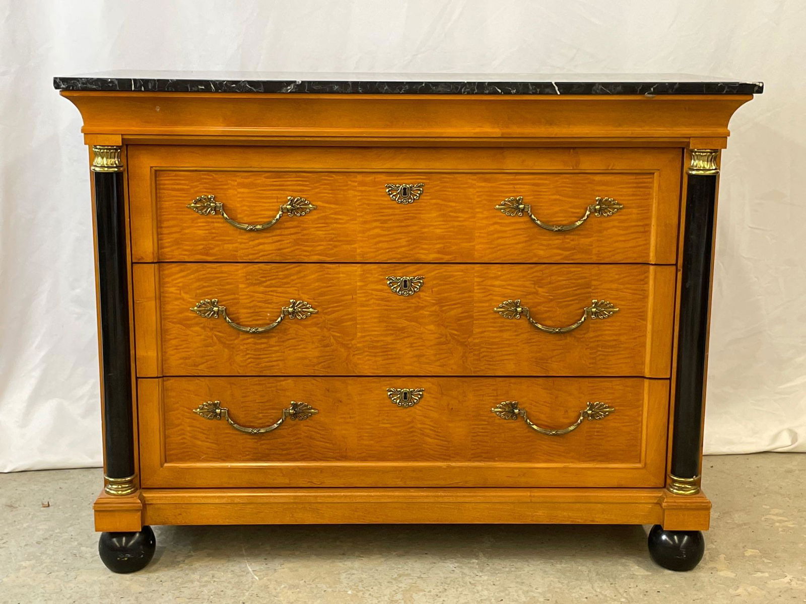 Thomasville French Empire Three-drawer Chest (1 of 5)