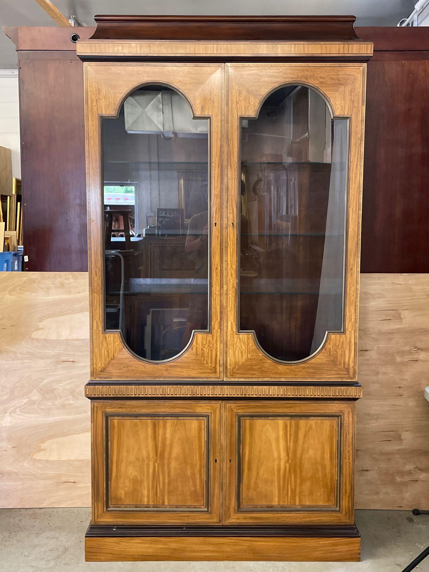 Baker Collector's Edition Two-piece Curio Hutch (1 of 5)