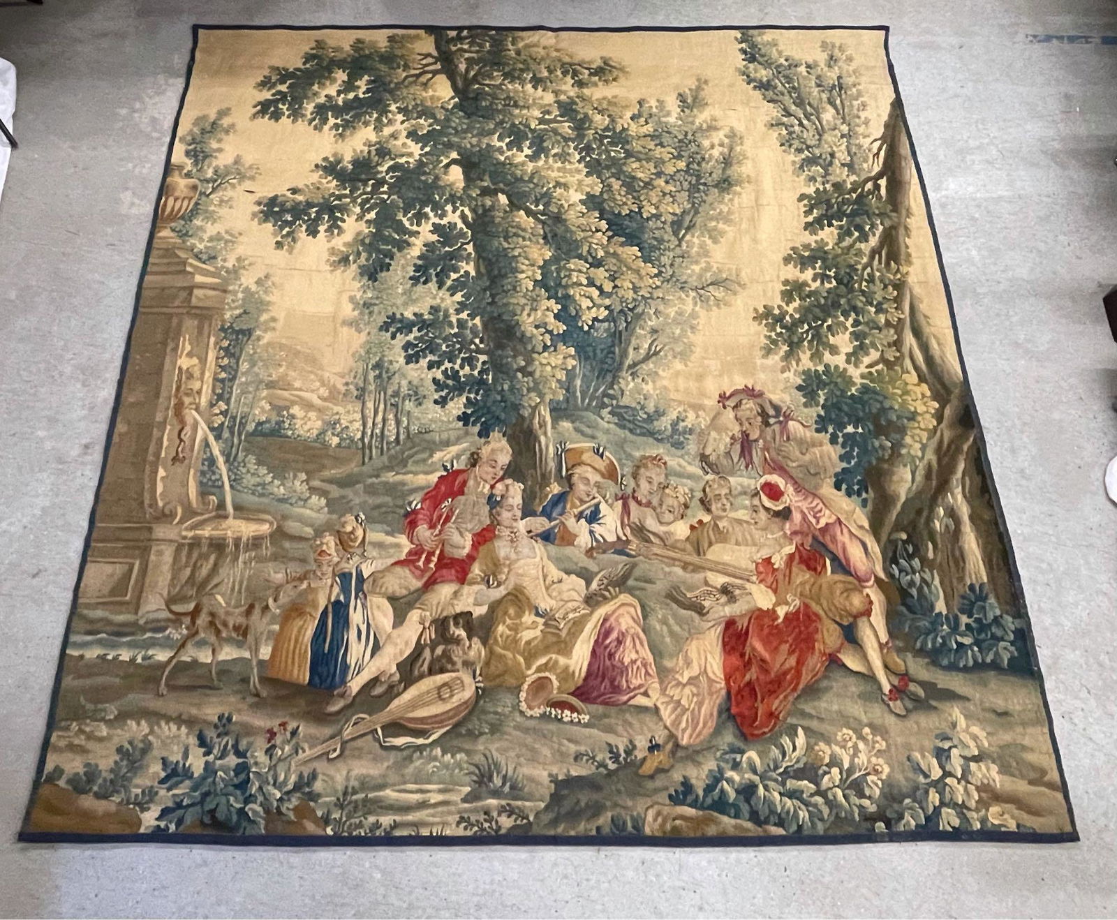 Large Flemish Verdure Tapestry (1 of 20)