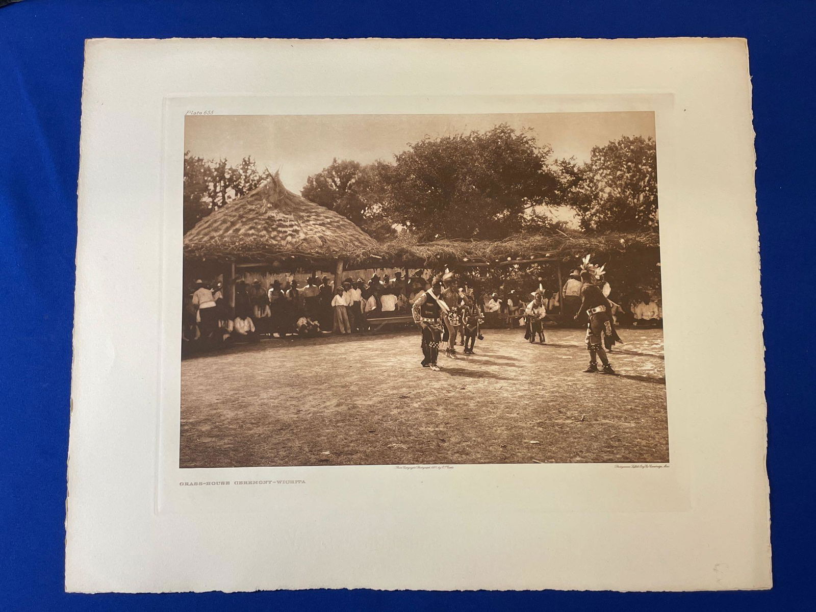 Edward Curtis. Photogravure, Grass-House (1 of 6)