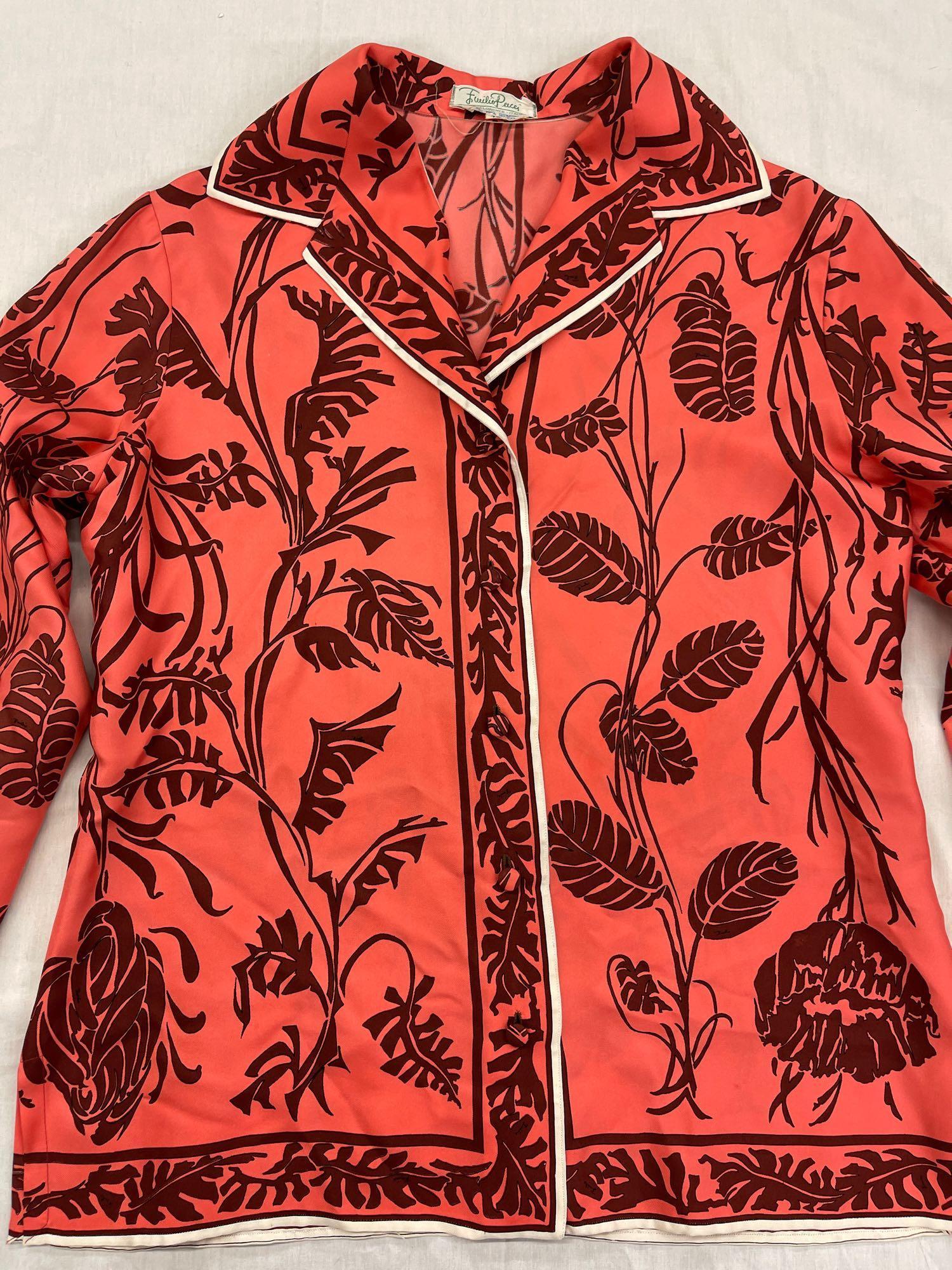Vintage Emilio Pucci Silk Blouse (1 of 9)