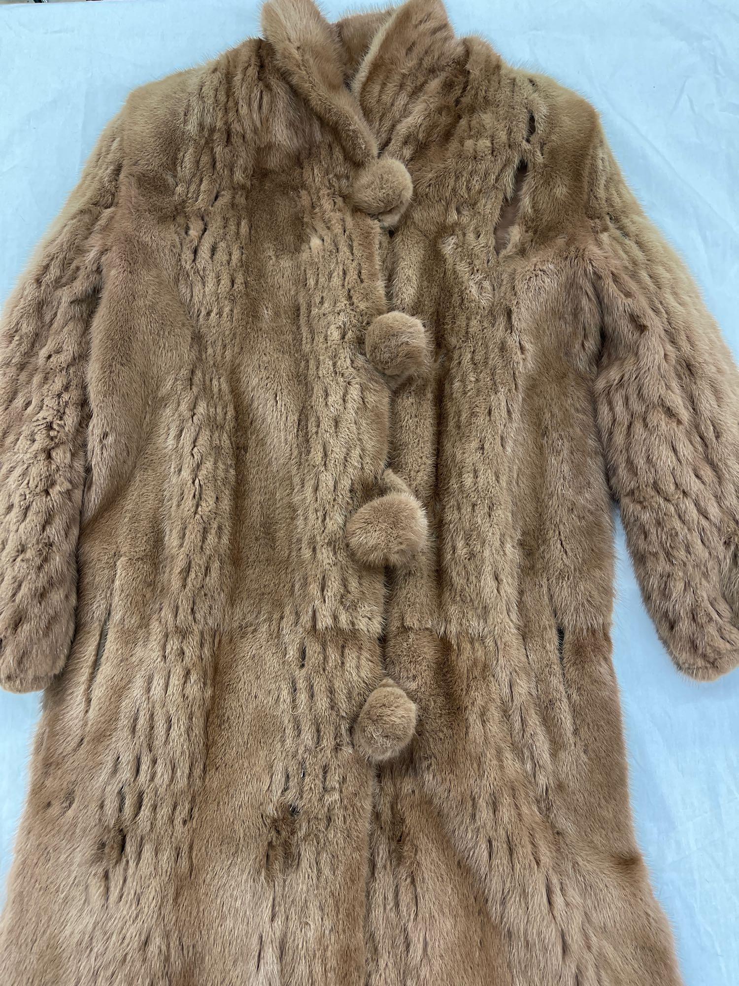Vintage Fendi Long Fur Coat (1 of 10)