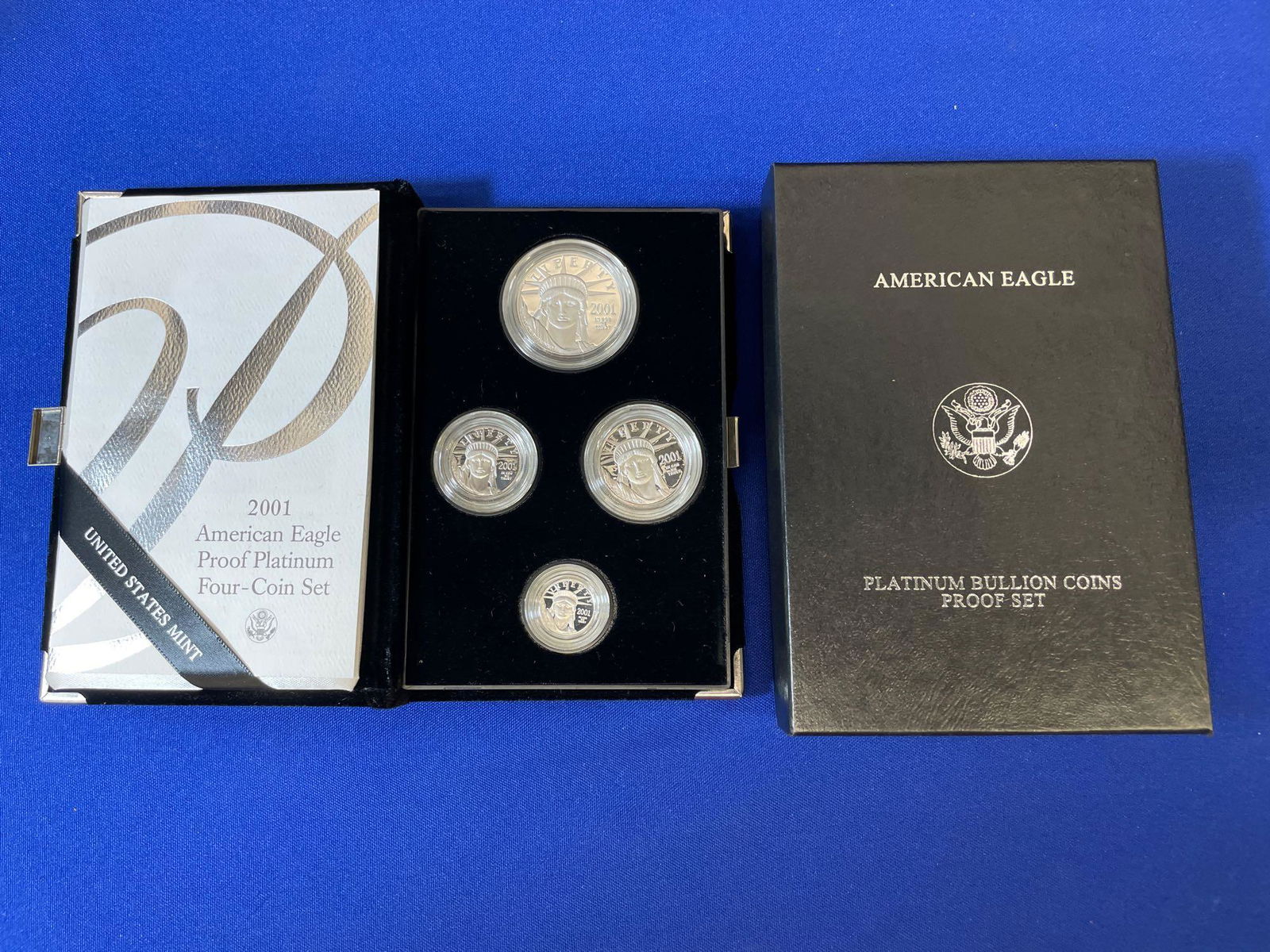 2001 American Eagle Four Platinum Coin Set (1 of 4)