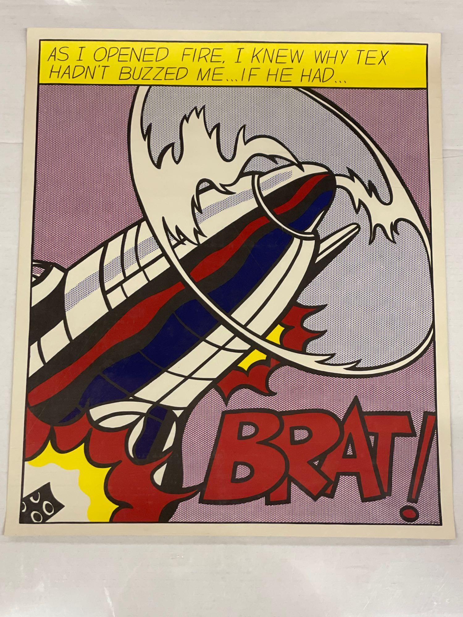 Two Lithographs After Roy Lichtenstein (1 of 7)
