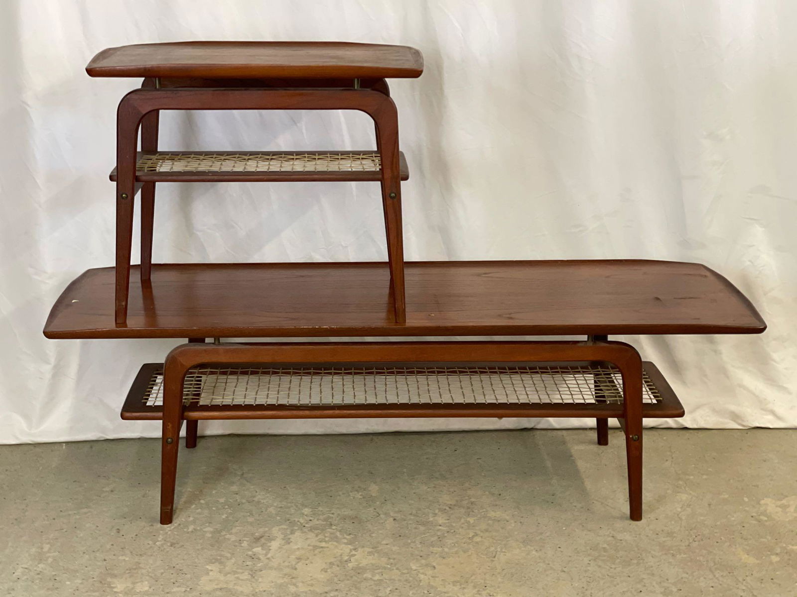 Danish Modern Teak Coffee Table and End Table (1 of 9)