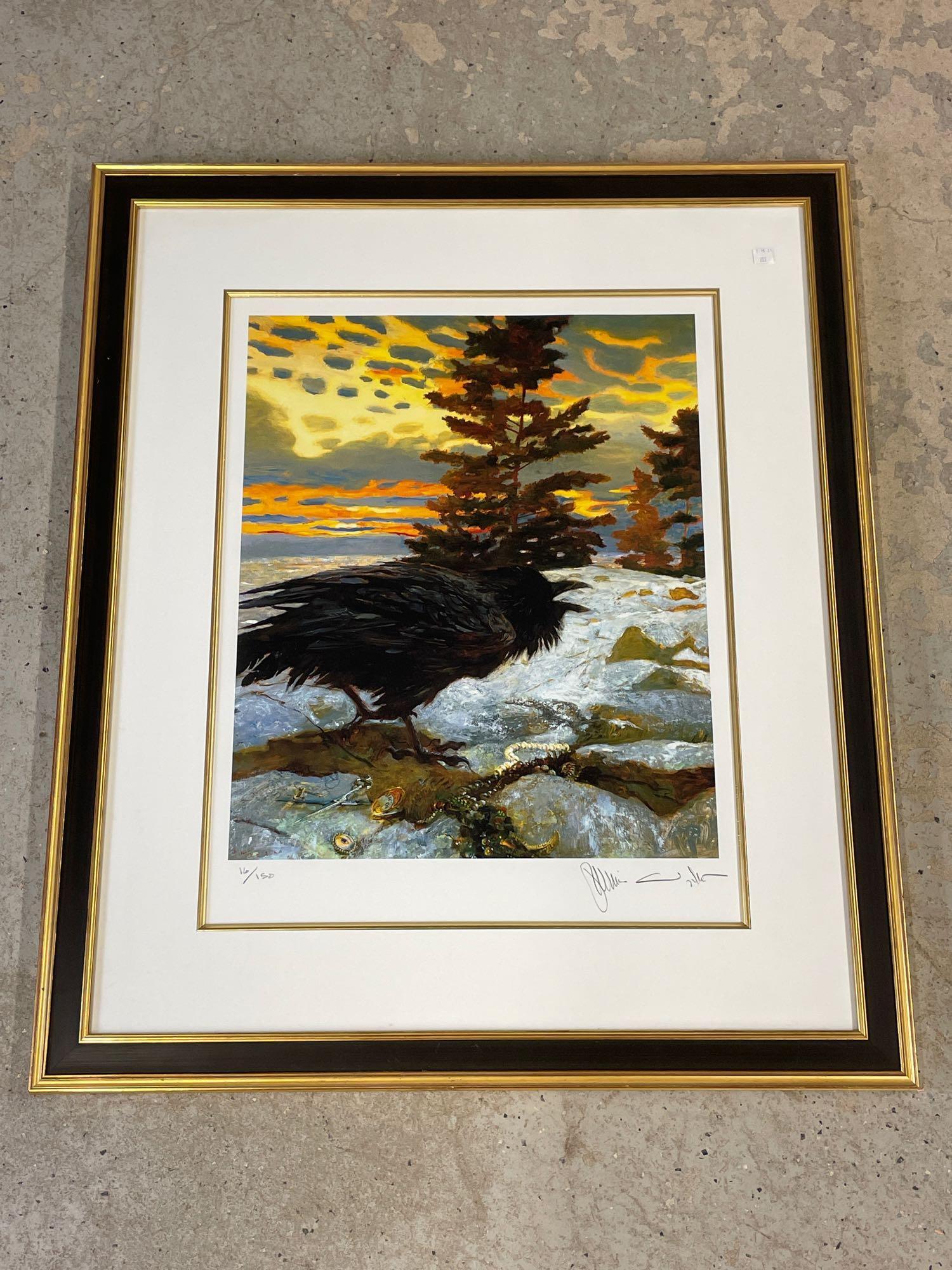 Jamie Wyeth. Pencil-Signed Print, The Thief (1 of 4)