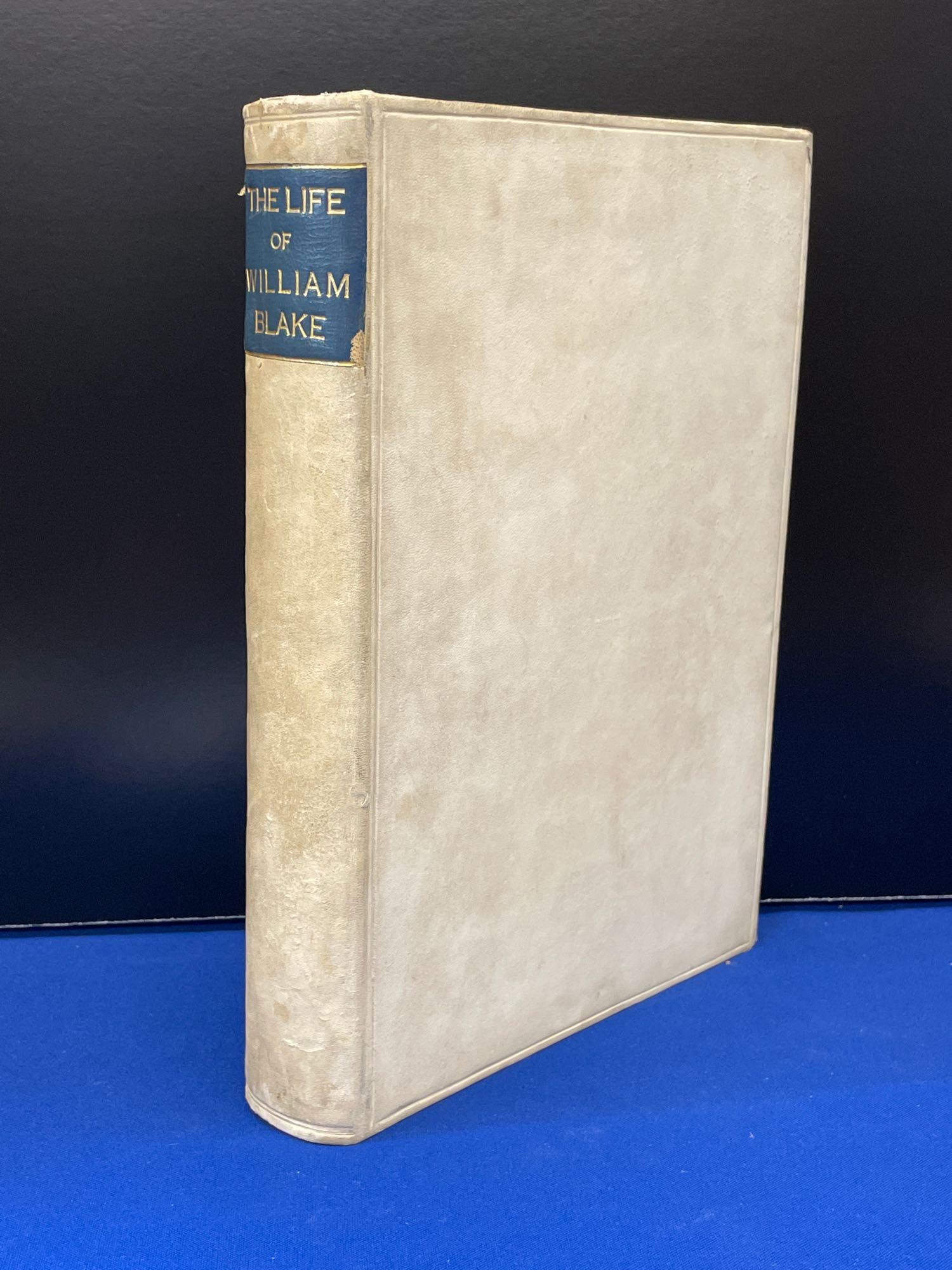 Mona Wilson. The Life of William Blake: A 1927 limited edition printing of "The Life of William Blake" by Mona Wilson. Nonesuch Press, London. Limited to 1480 copies, this is numbered 146. Filled with many illustrations by Blake.