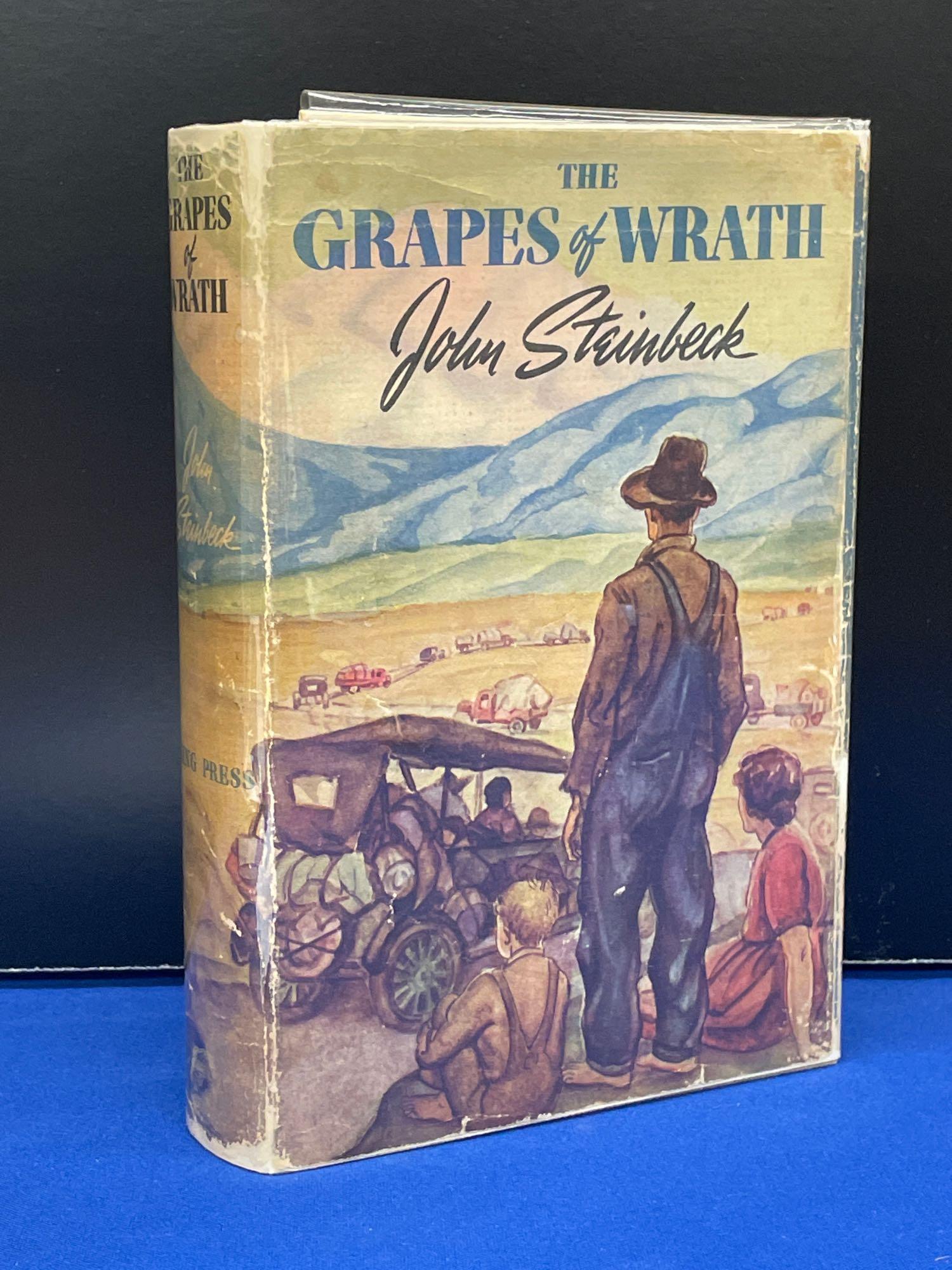 First Edition Printing of The Grapes of Wrath (1 of 8)