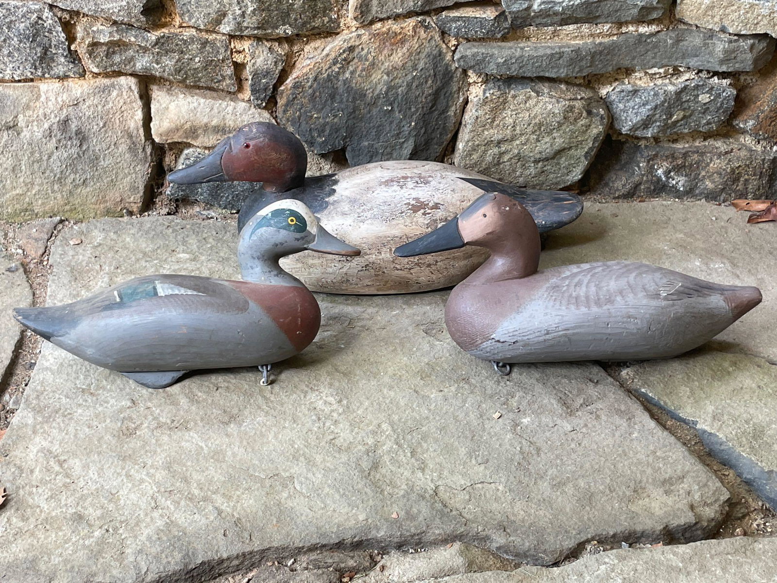Three Carved and Painted Decoys (1 of 10)