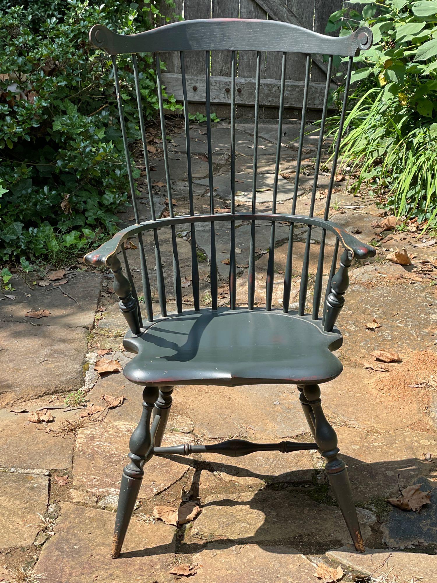 Reproduction Comb-Back Windsor Armchair (1 of 4)