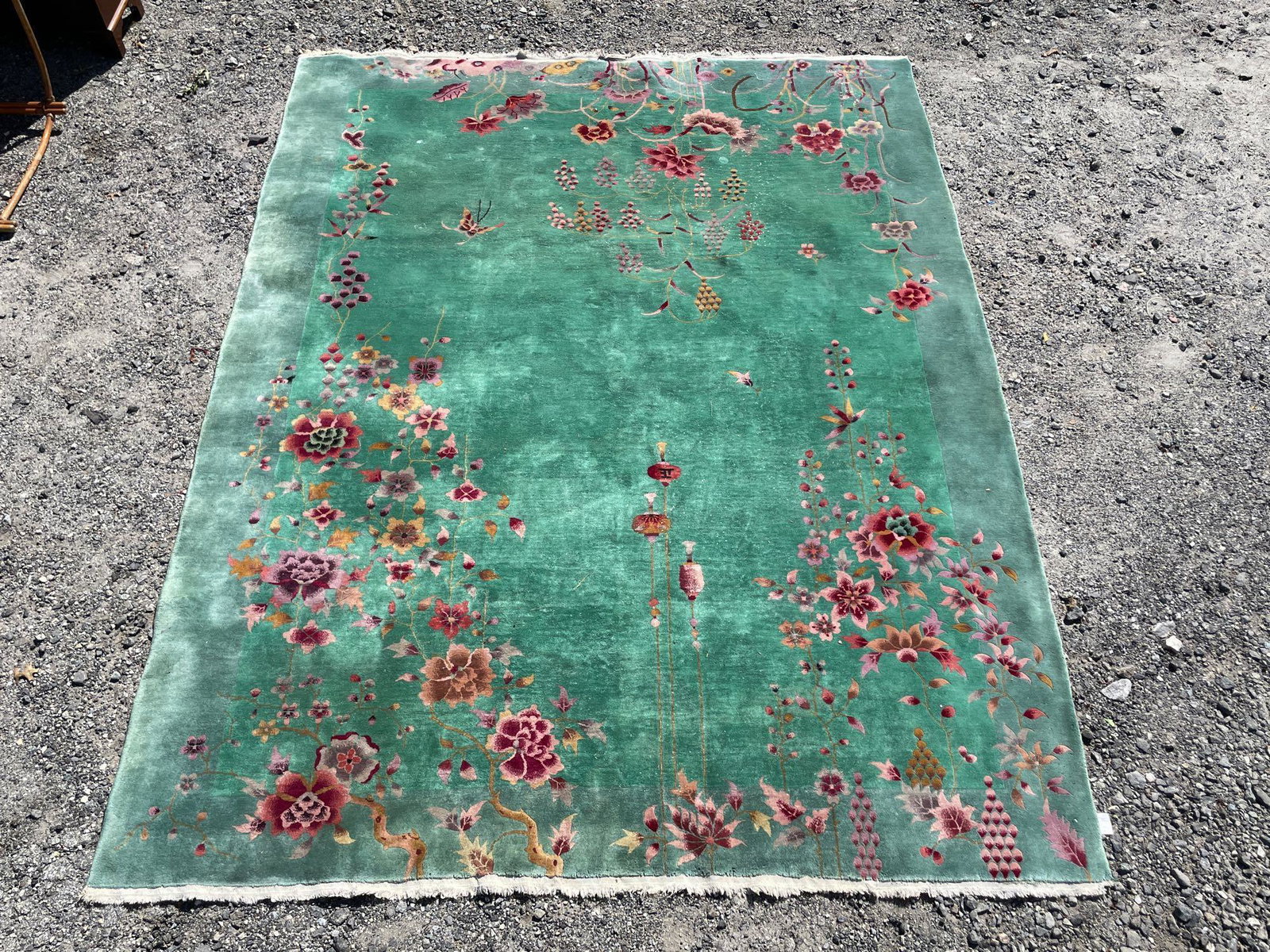 Chinese Deco Room-Size Carpet, 11ft 3in x 8ft 6in (1 of 7)