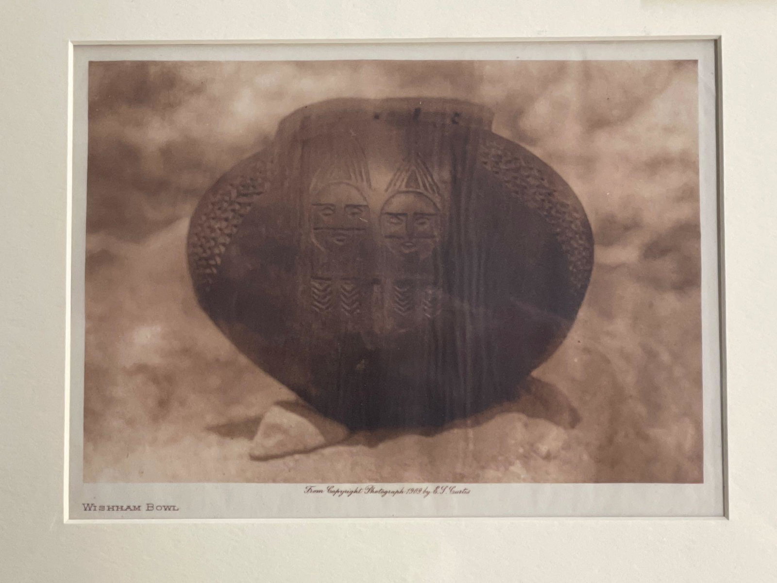 Edward Curtis. Photogravure, Wisham Bowl (1 of 5)