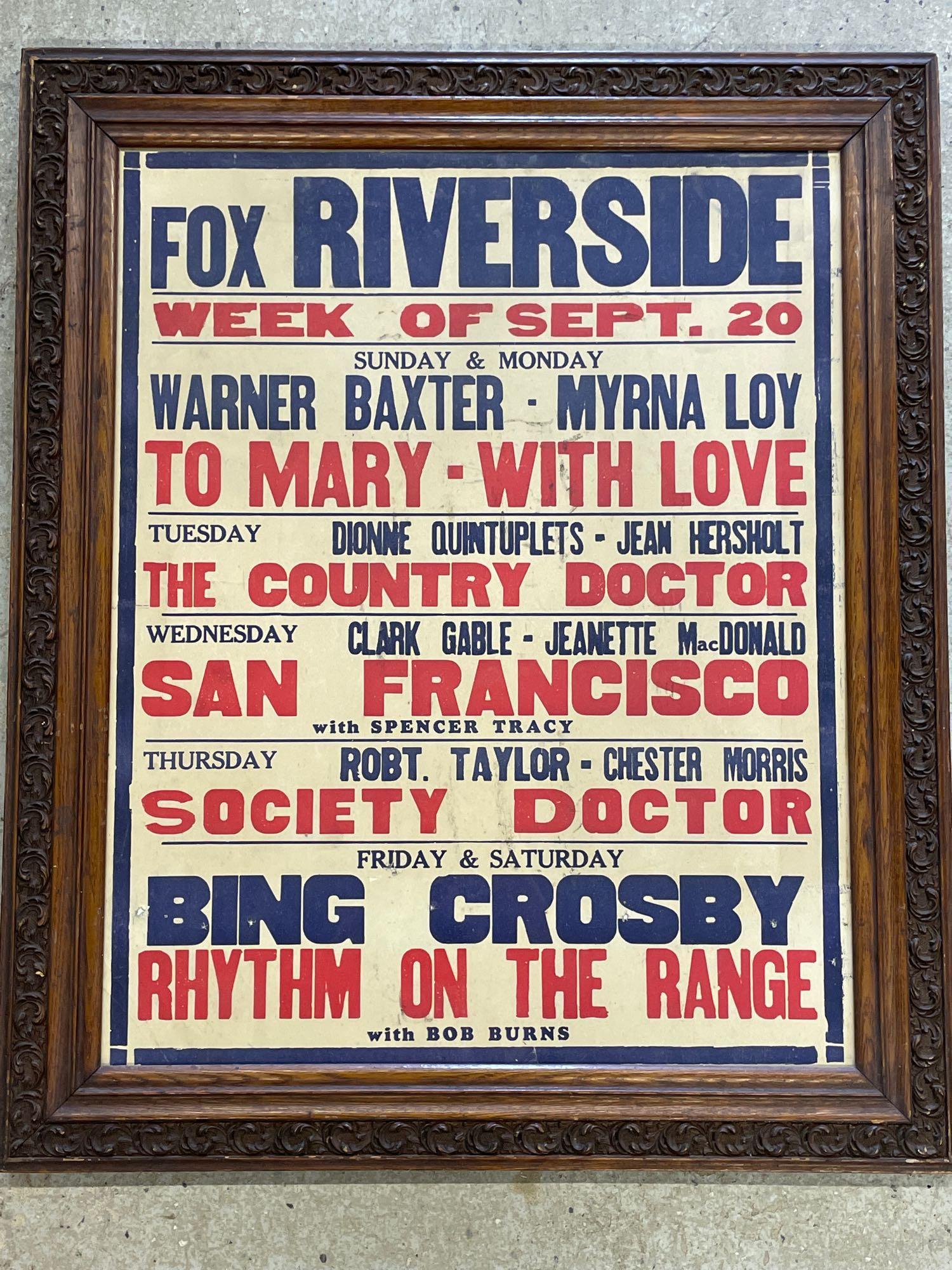 Original Fox Riverside Broadside (1 of 3)