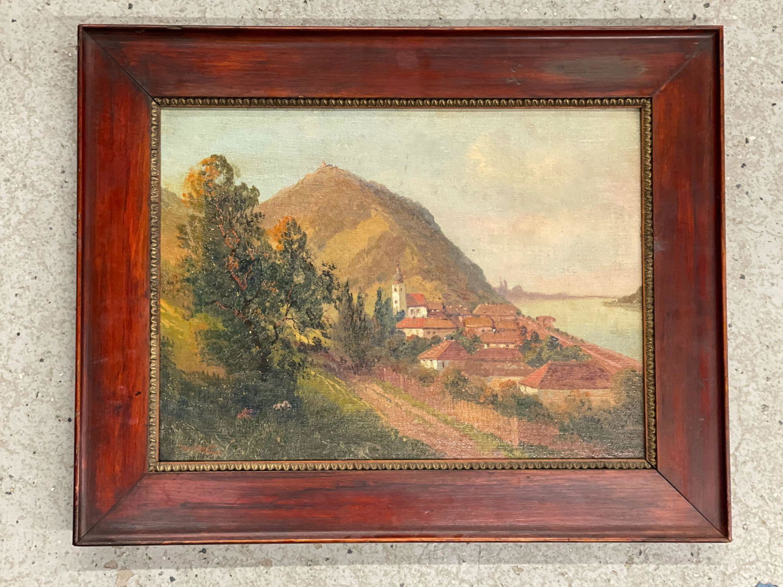 Franz Horst. Oil/Panel, Landscape (1 of 5)