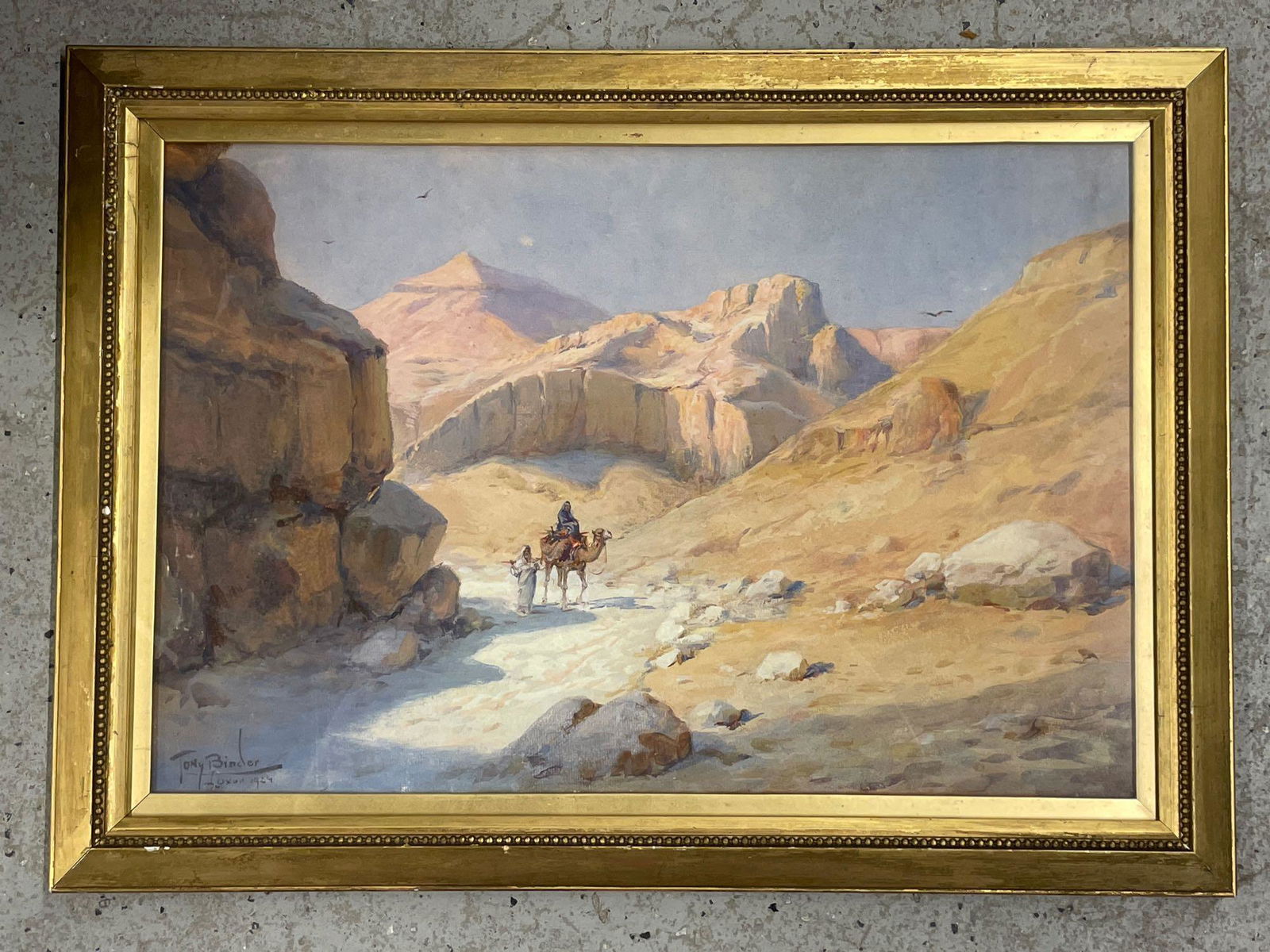 Tony Binder. Watercolor/Paper, Nomads (1 of 4)