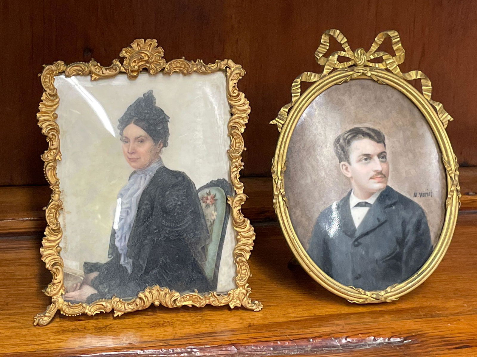 Two French School Miniature Portraits (1 of 7)