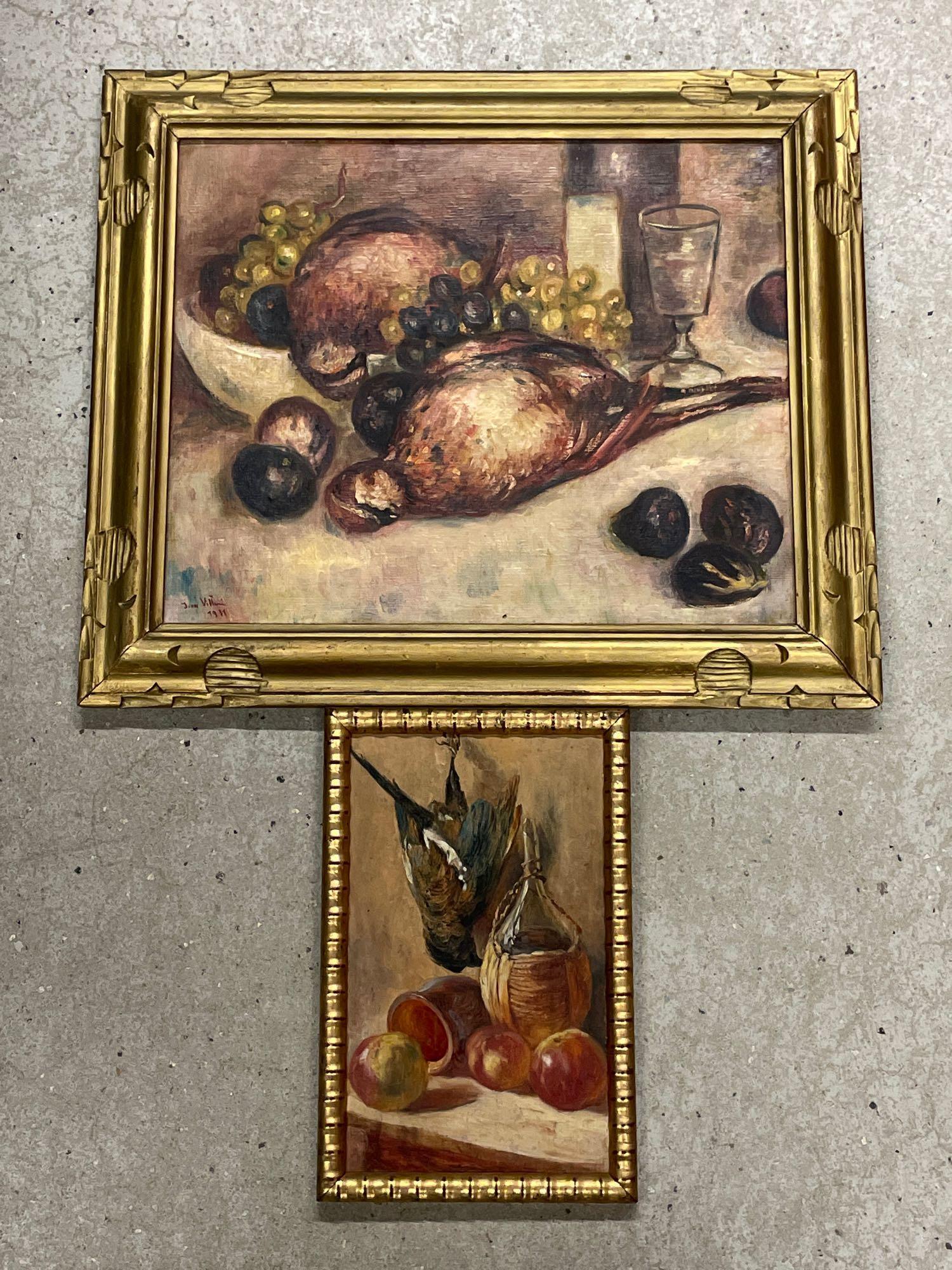 Two Continental School Game Paintings (1 of 6)