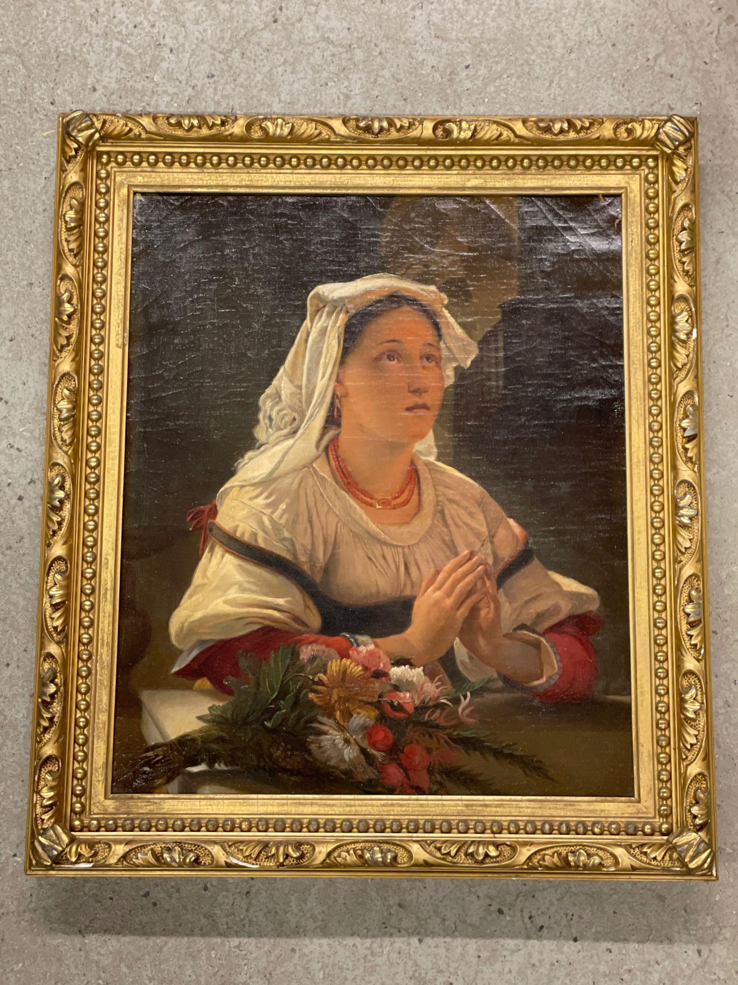 Johann Bruckl. Oil/Canvas, Portrait (1 of 5)