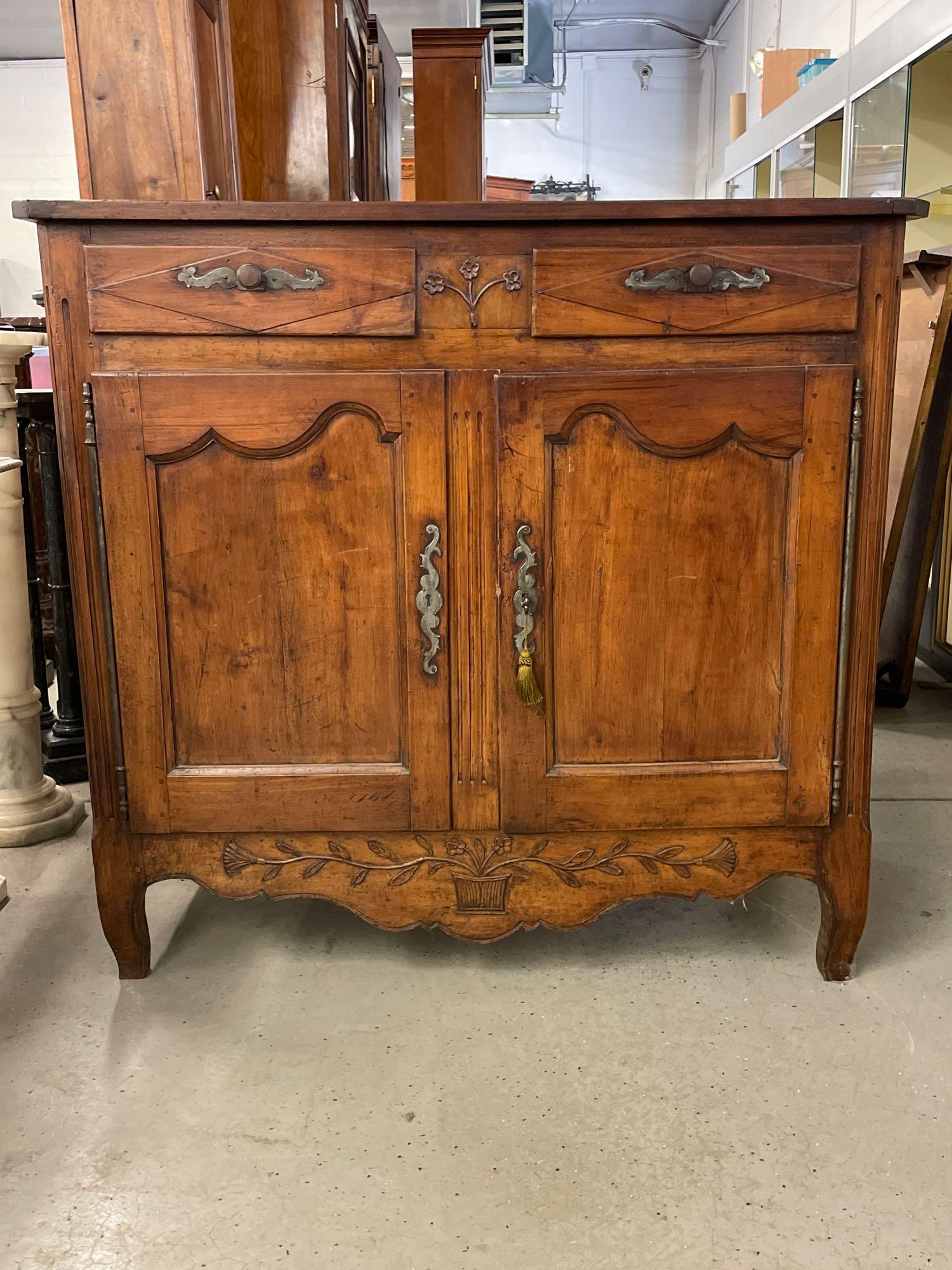 19th C. French Provincial Sideboard (1 of 7)