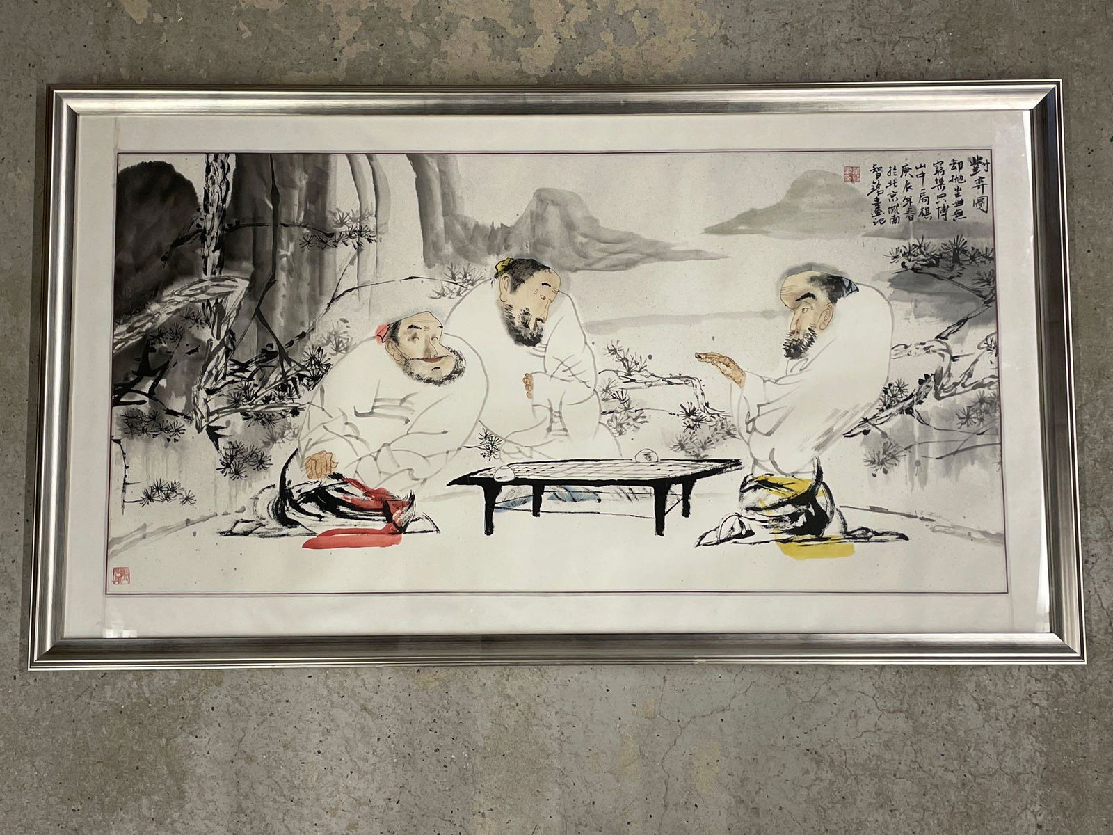 Chinese Watercolor on Paper (1 of 4)