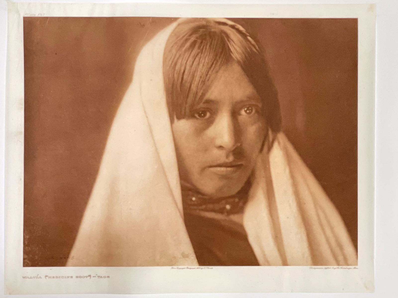 Edward Curtis. Tissue Photogravure, Walvia (1 of 8)