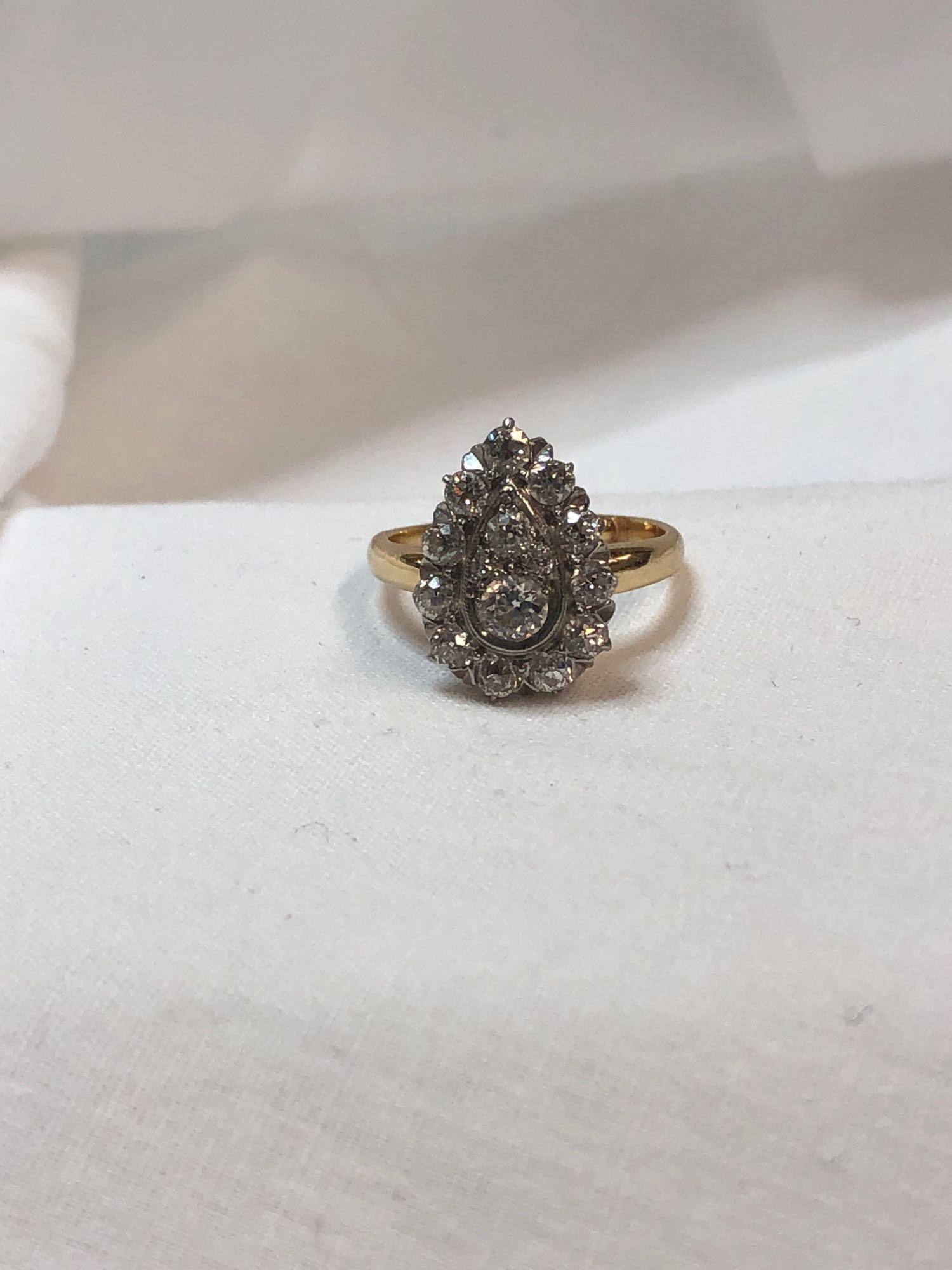 Diamond Cluster Dinner Ring (1 of 8)