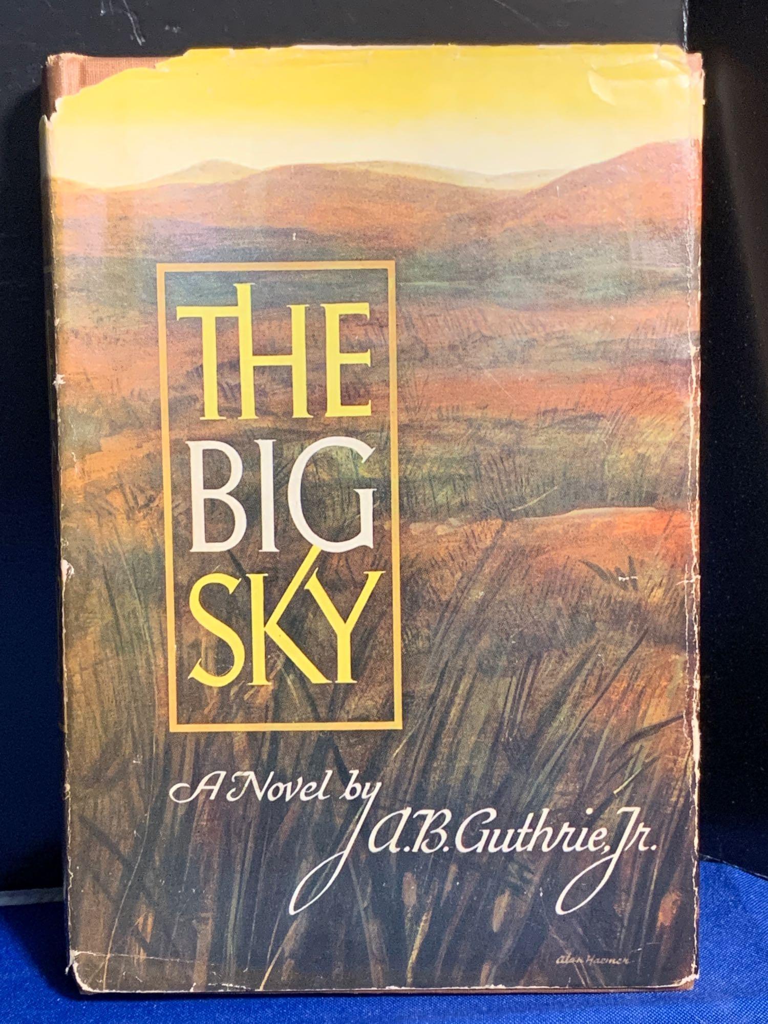 Signed A. B. Guthrie's The Big Sky (1 of 7)