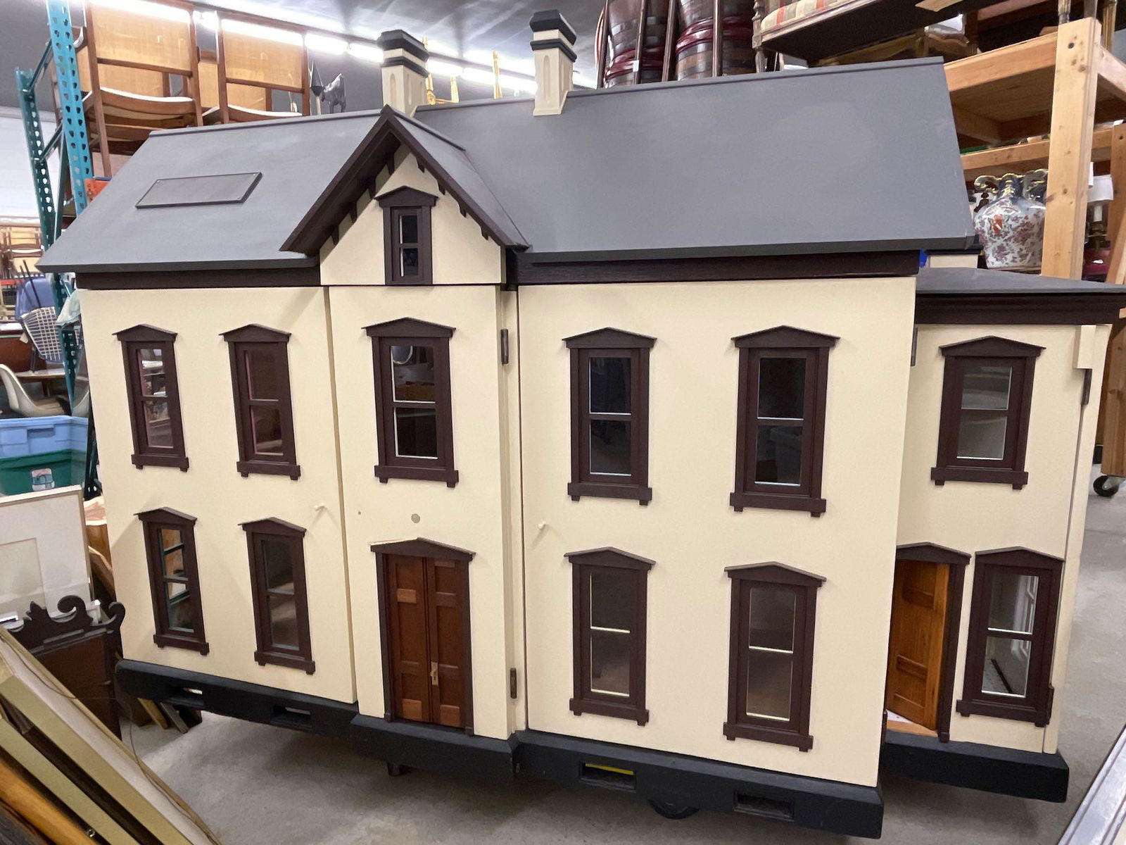 Large Custom Built Dollhouse (1 of 18)