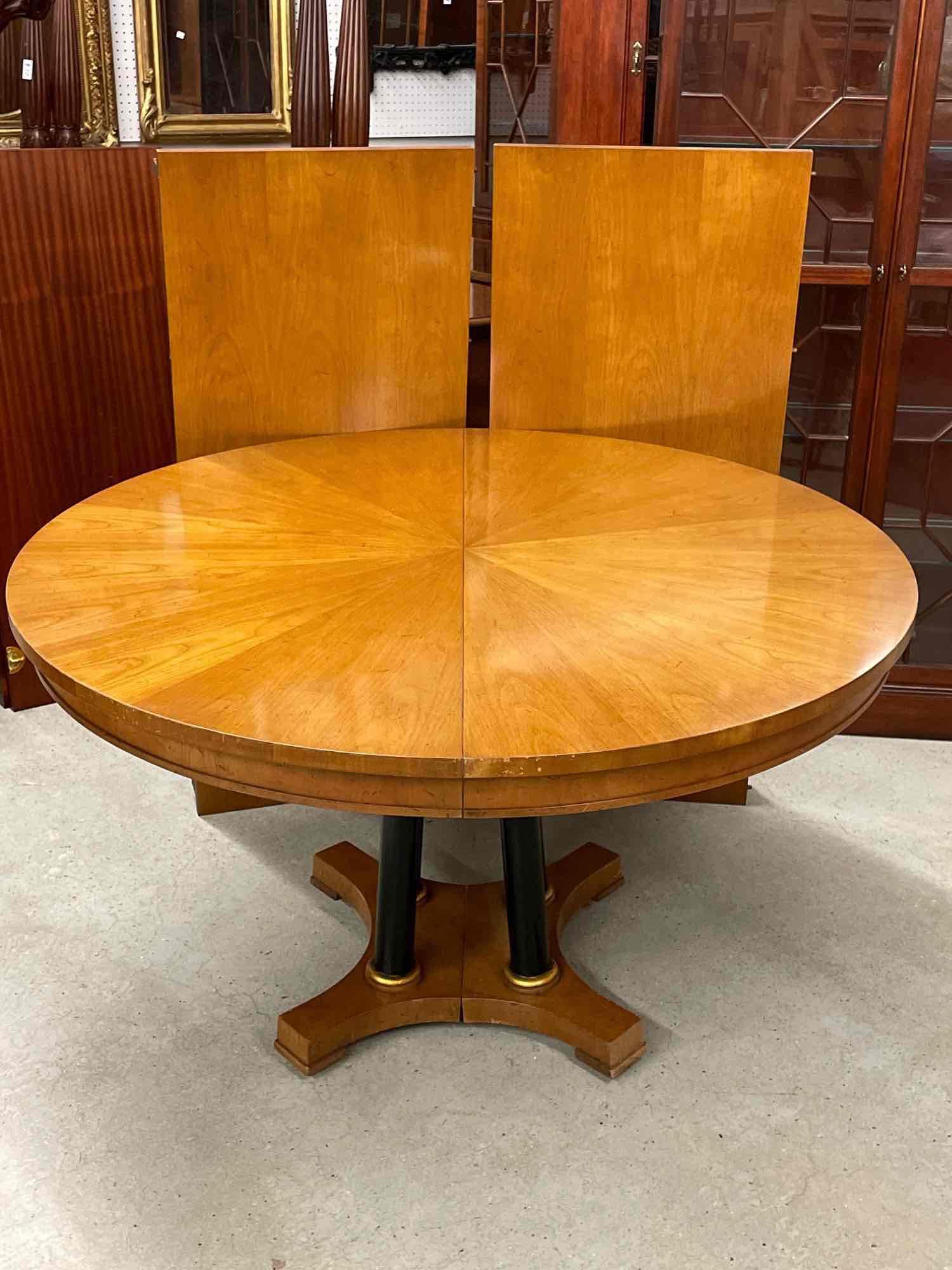 Baker Empire-style Pedestal Dining Table (1 of 3)