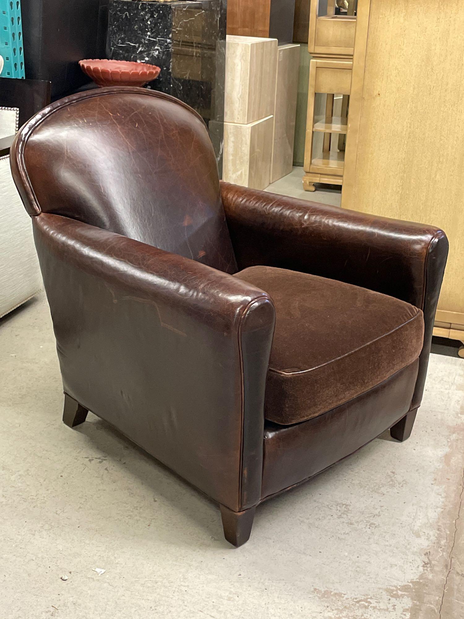 Lee Industries Art Deco-style Lounge Chair (1 of 6)