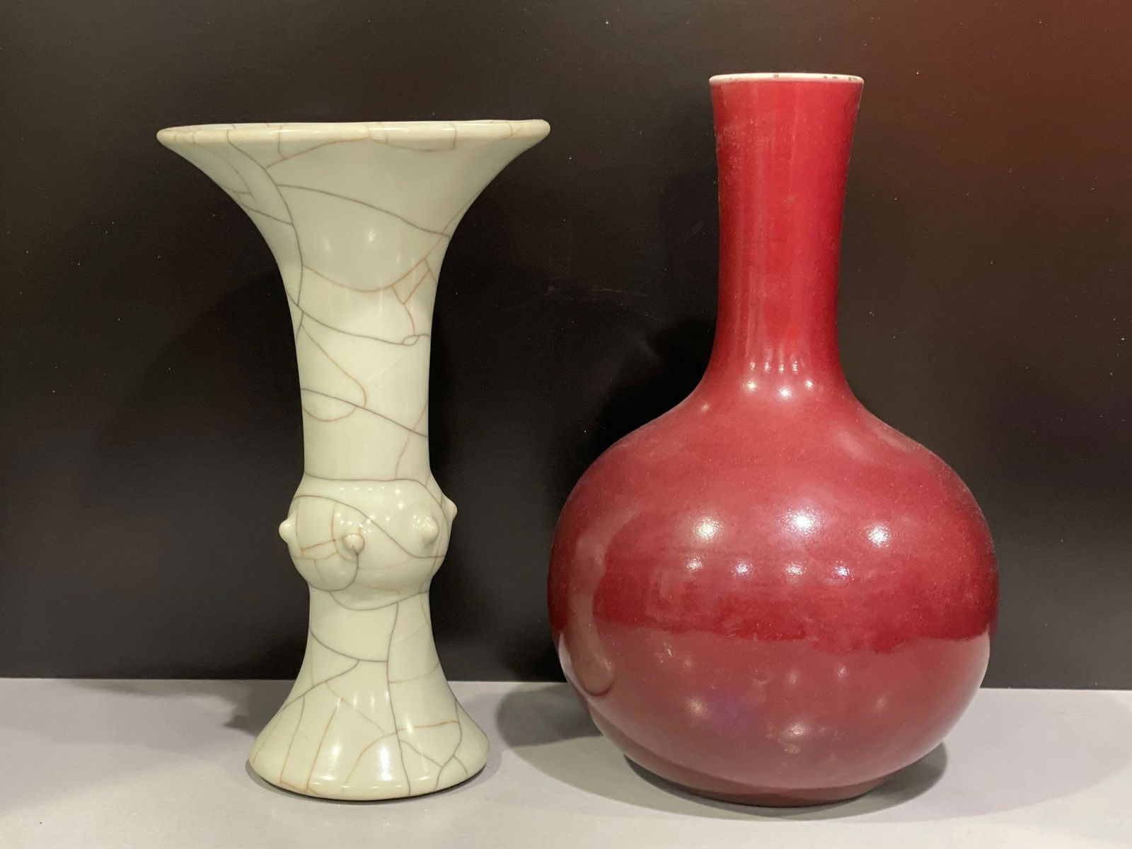 Two Chinese Porcelain Vases (1 of 5)