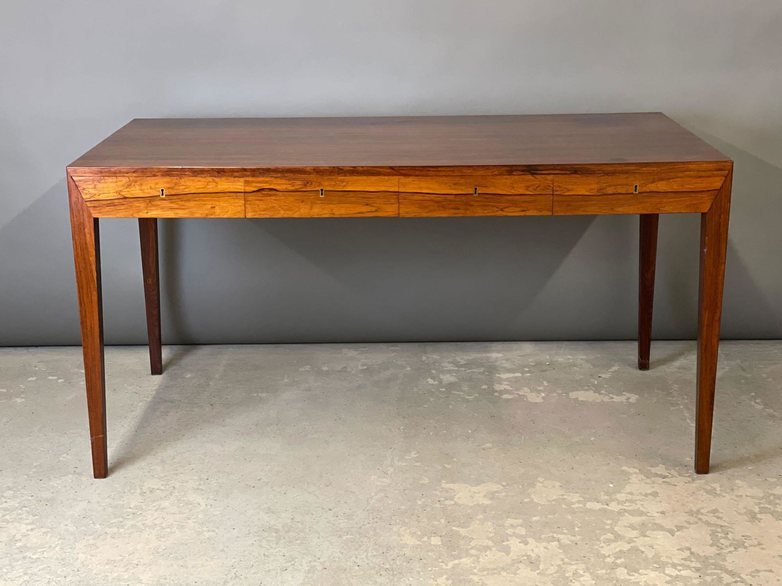 Severin Hansen Danish Rosewood Desk (1 of 8)