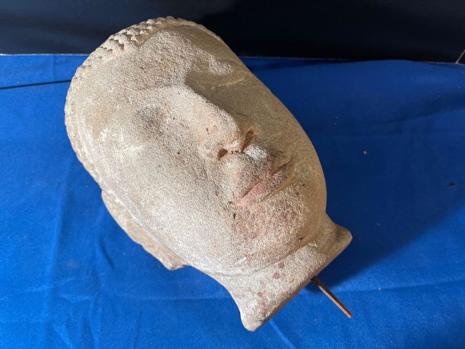 Stone Carving: Head of Guanyin (1 of 3)