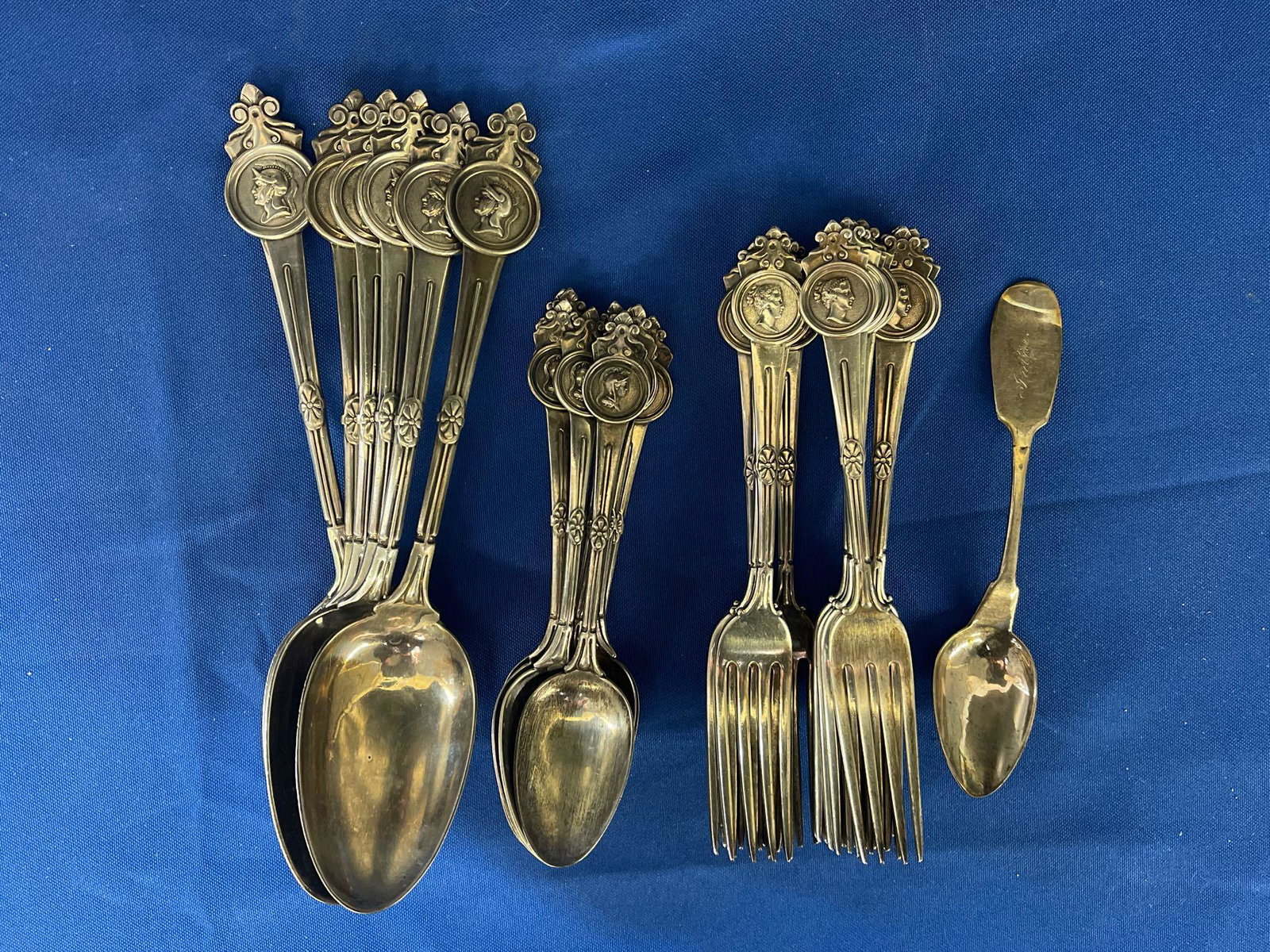 29 Pcs. of Gorham Sterling Flatware (1 of 6)