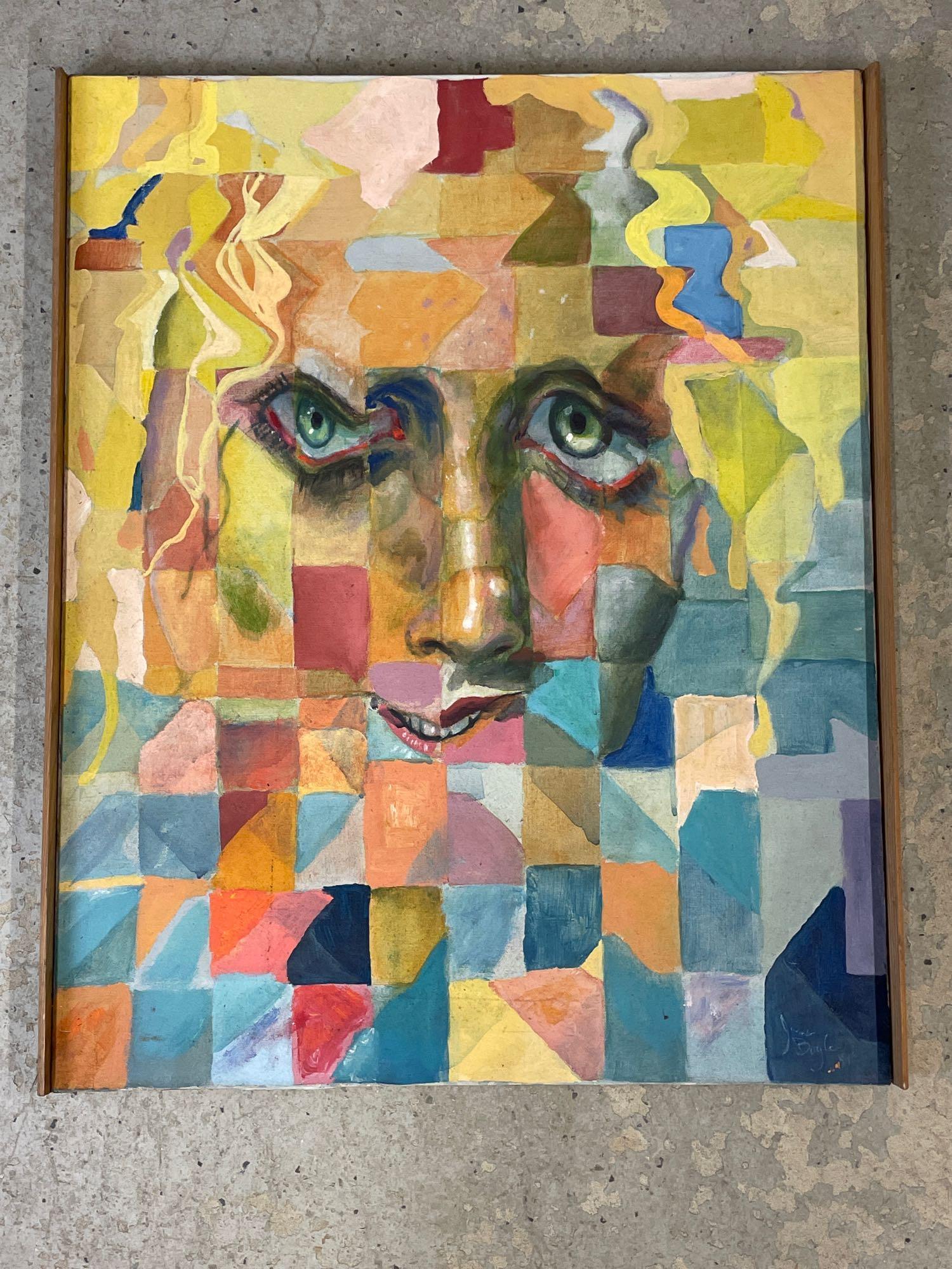 James Boyle. Oil/Canvas, Abstract (1 of 4)