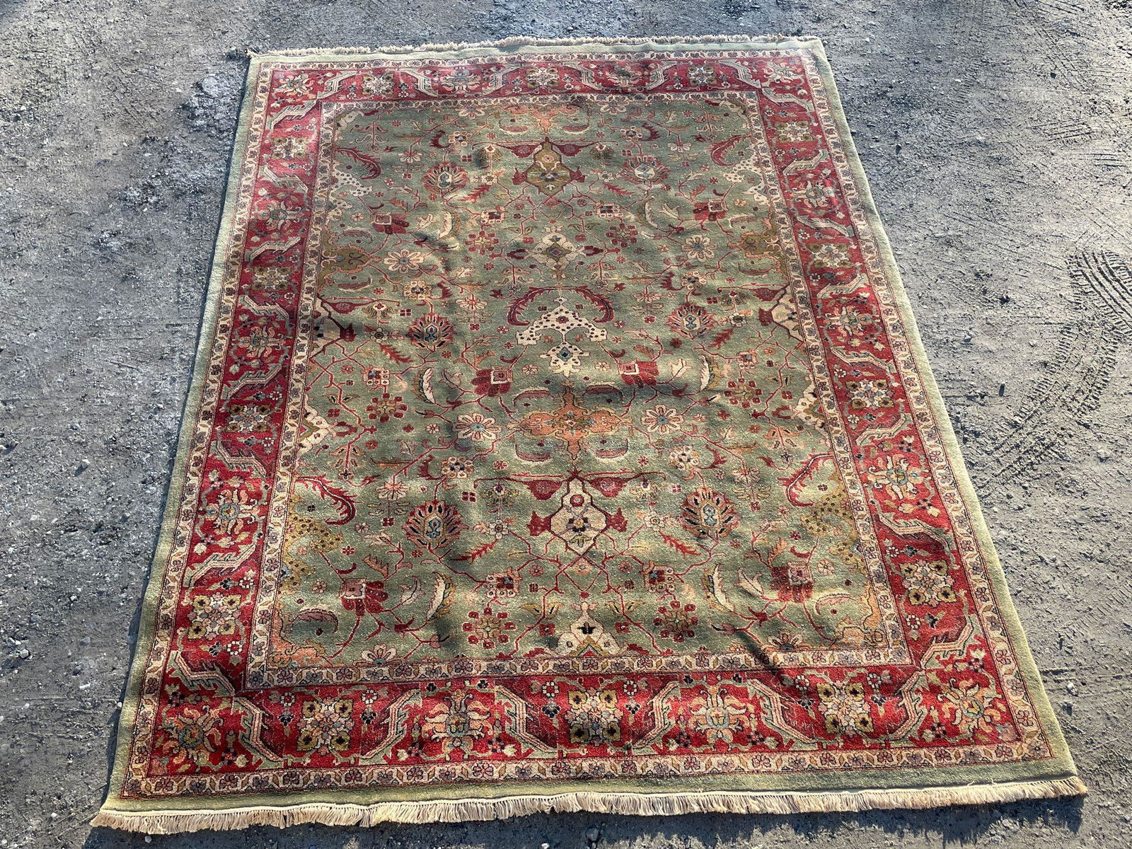 Persian-style Rm-size Carpet, 11ft 4in x 8ft 10in (1 of 6)