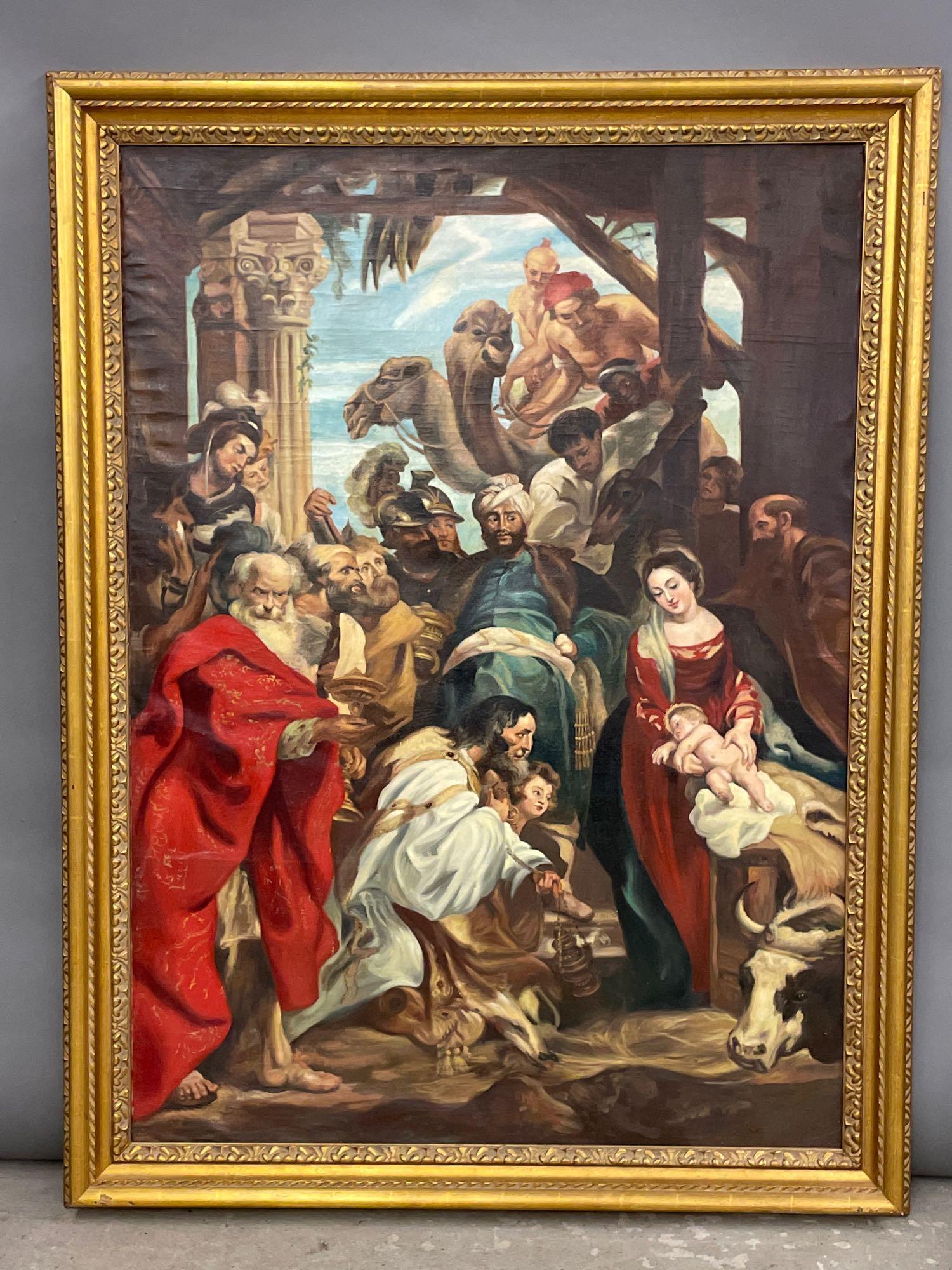 After Peter Paul Rubens Oil/Canvas (1 of 4)