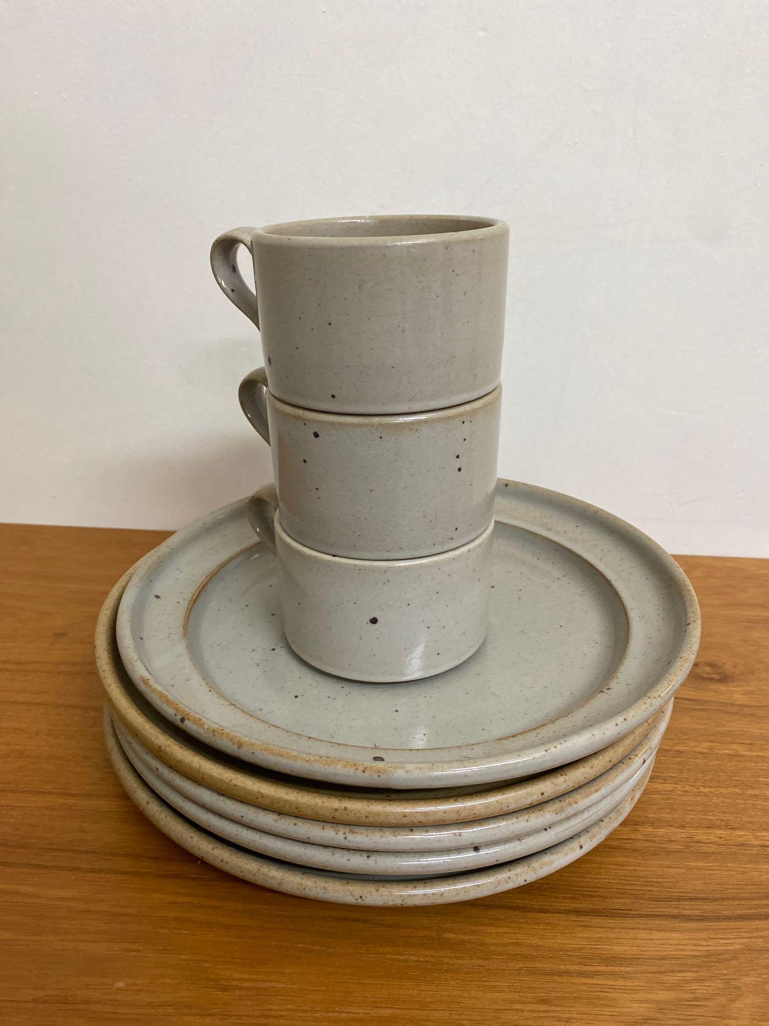 Niels Refsgaard Dansk Plates & Matching Cups (1 of 10)